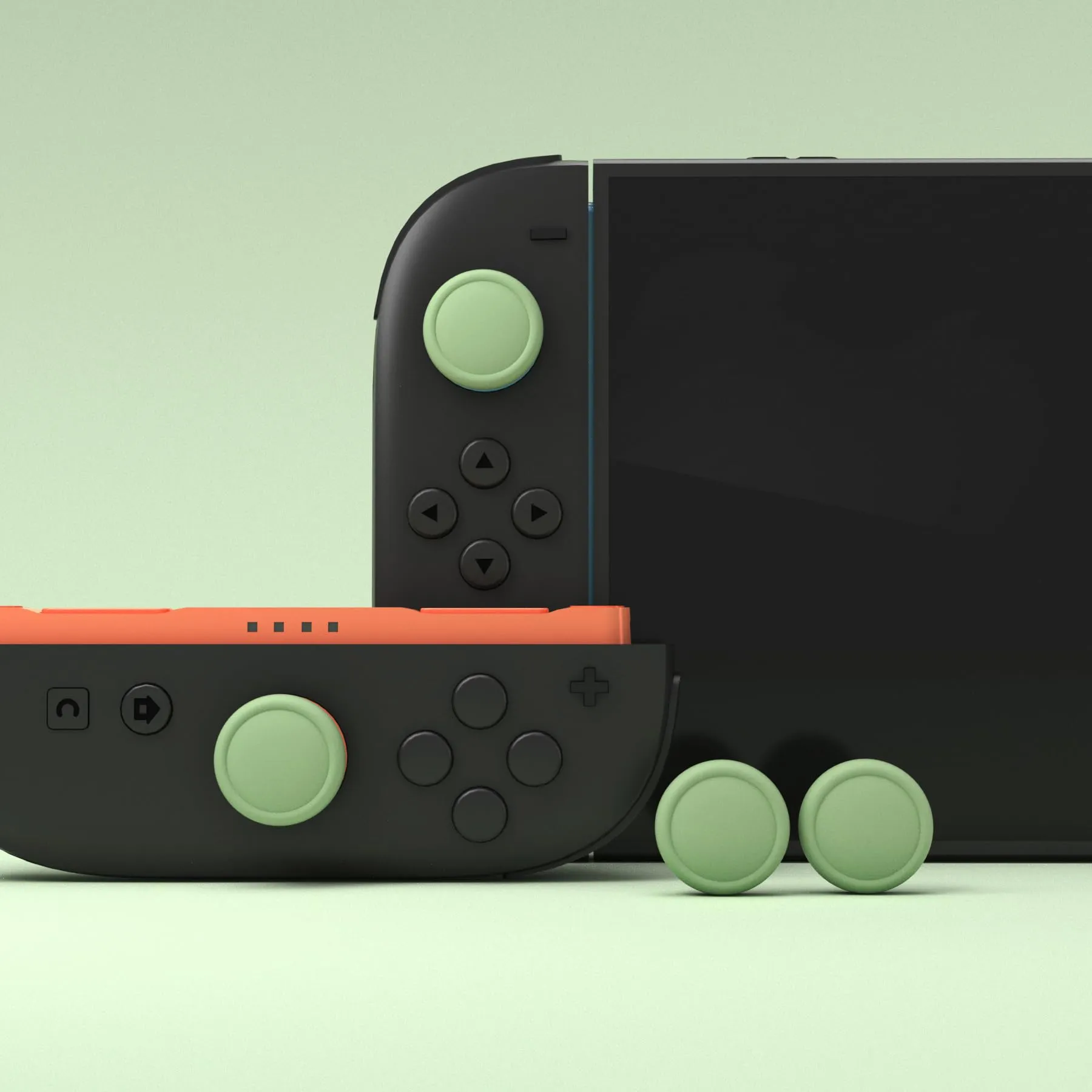 playvital Copri Levette Analogiche per Nintendo Switch 2, Matcha Verde - immagine 3
