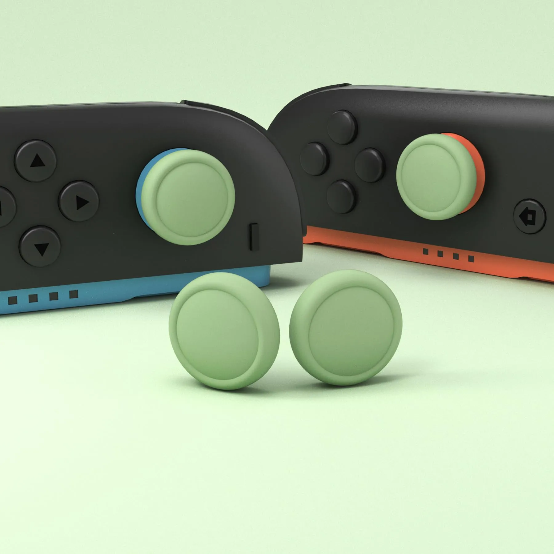 playvital Copri Levette Analogiche per Nintendo Switch 2, Matcha Verde - immagine 4