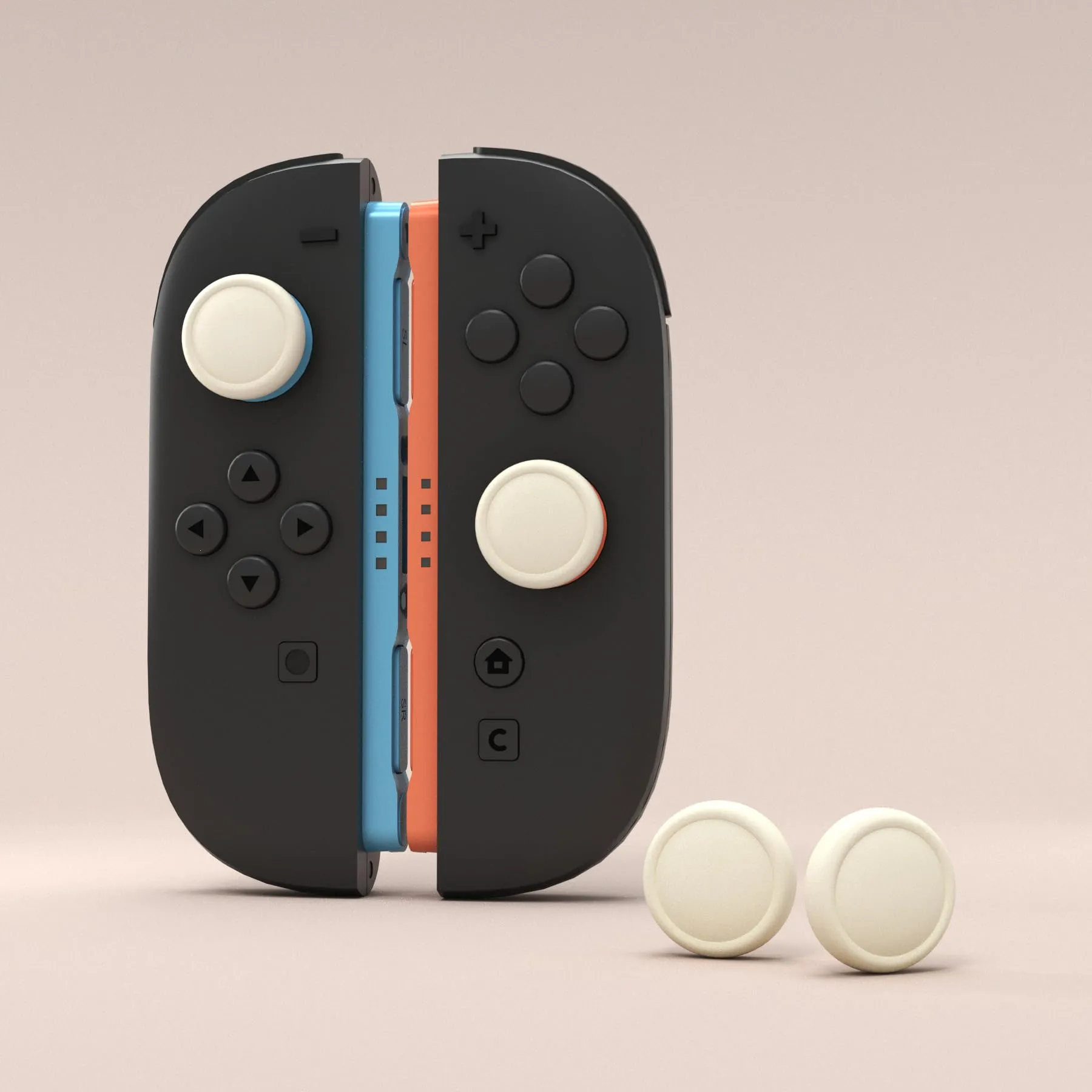 playvital Copri Levette Analogiche per Nintendo Switch 2, Giallo Antico - immagine 2