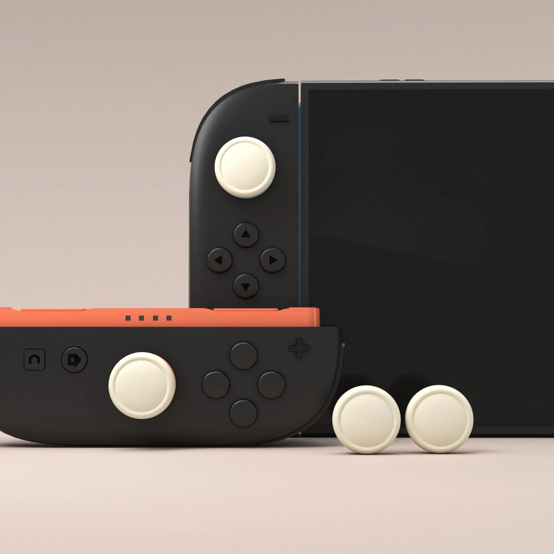 playvital Copri Levette Analogiche per Nintendo Switch 2, Giallo Antico - immagine 3