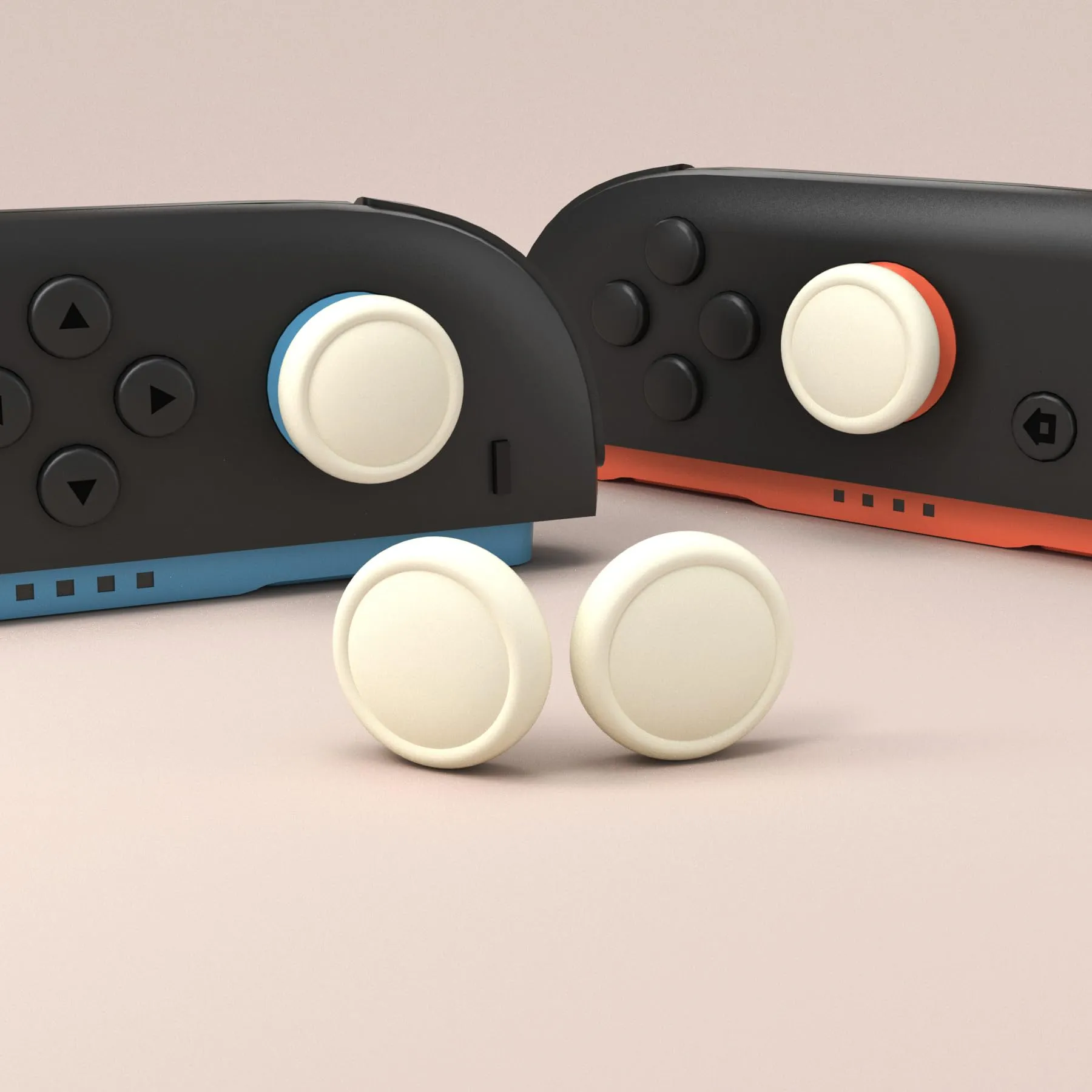 playvital Copri Levette Analogiche per Nintendo Switch 2, Giallo Antico - immagine 4