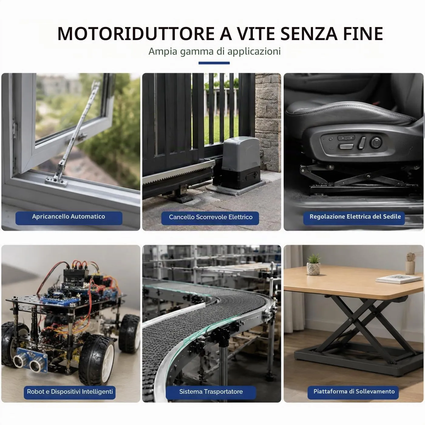 Motore A Vite Senza Fine 10-400 Giri/Min, Reversibile Motore (12V 200RPM) - immagine 7