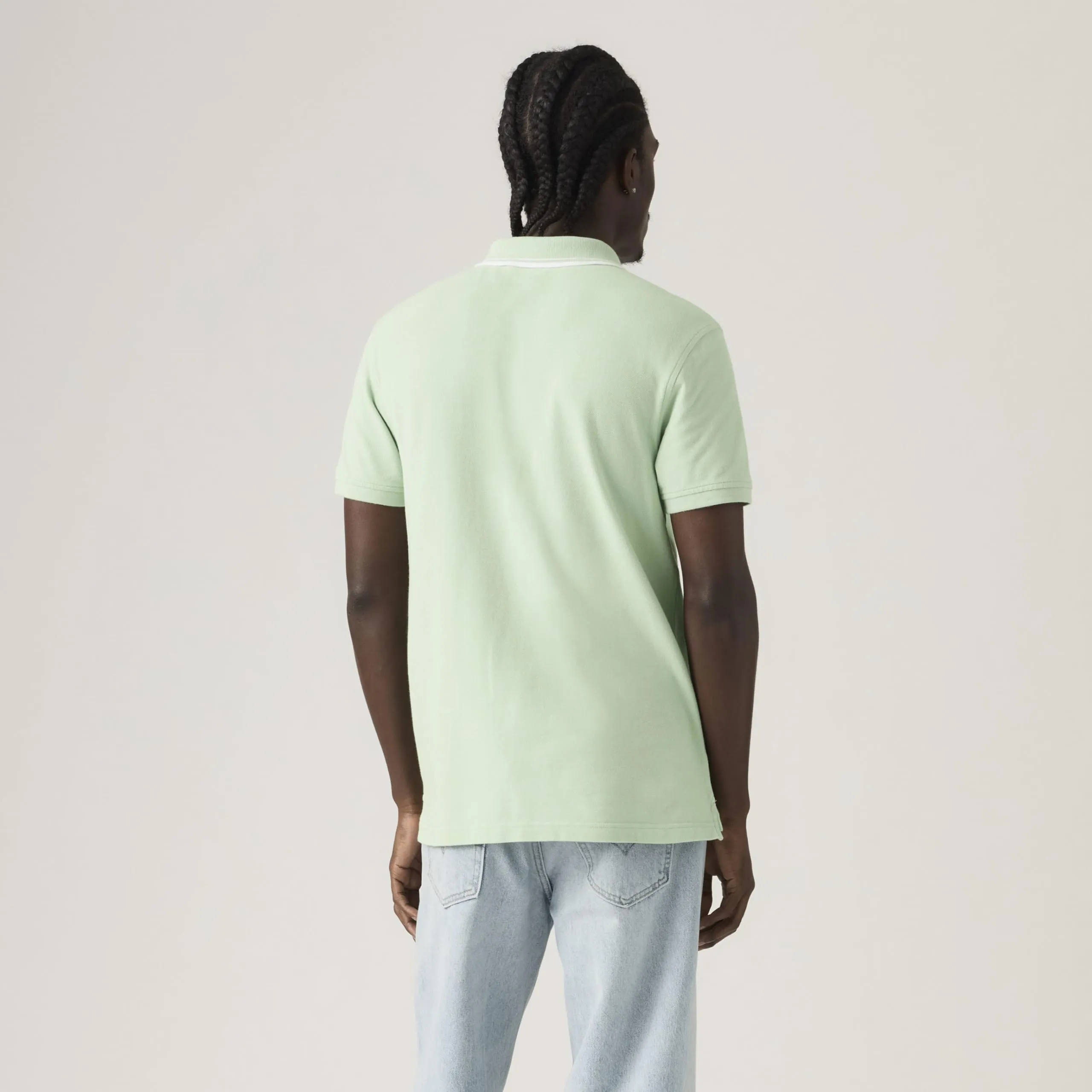 Levi's Levis HM Polo da Uomo, Strisce in Legno, XL - immagine 2