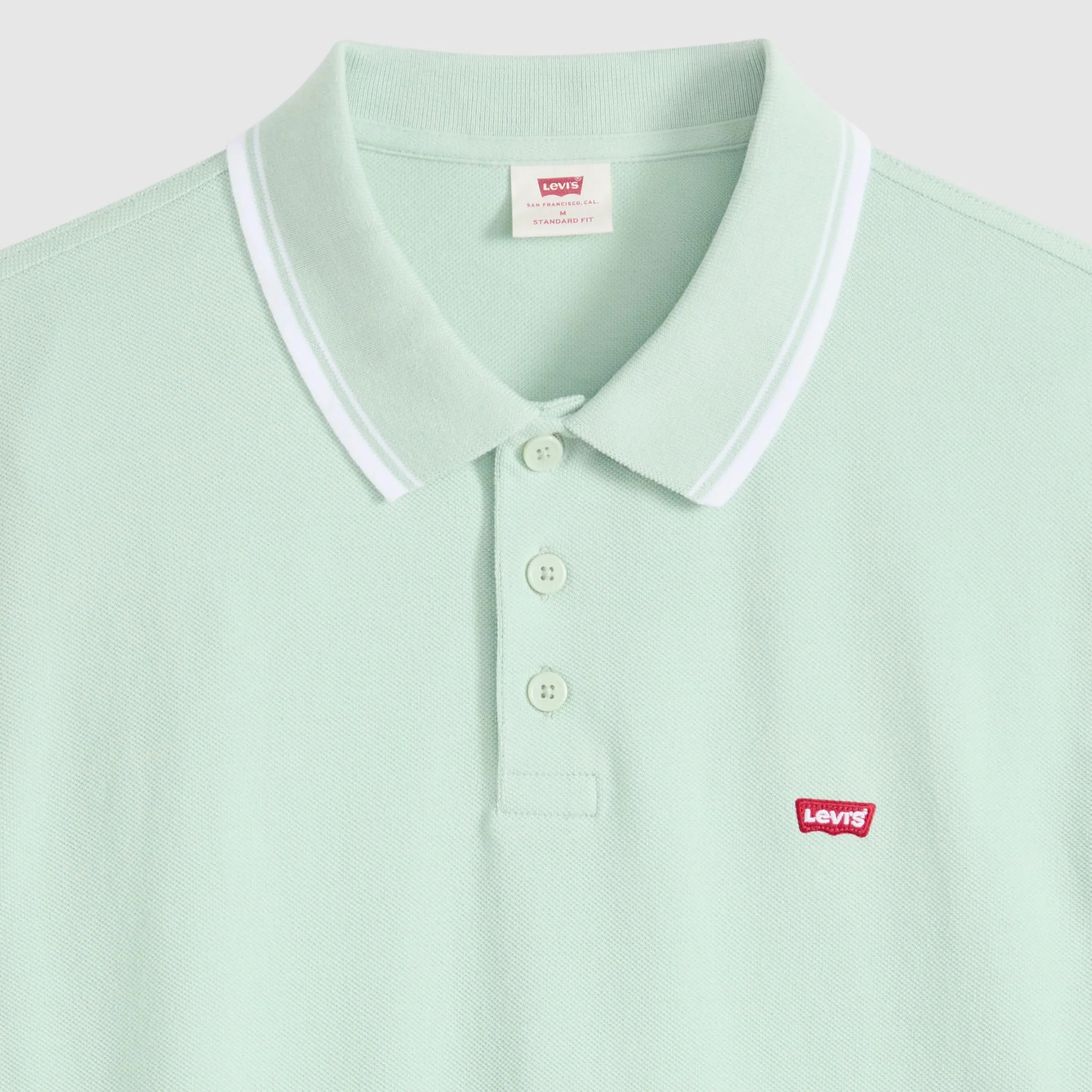 Levi's Levis HM Polo da Uomo, Strisce in Legno, XL - immagine 6