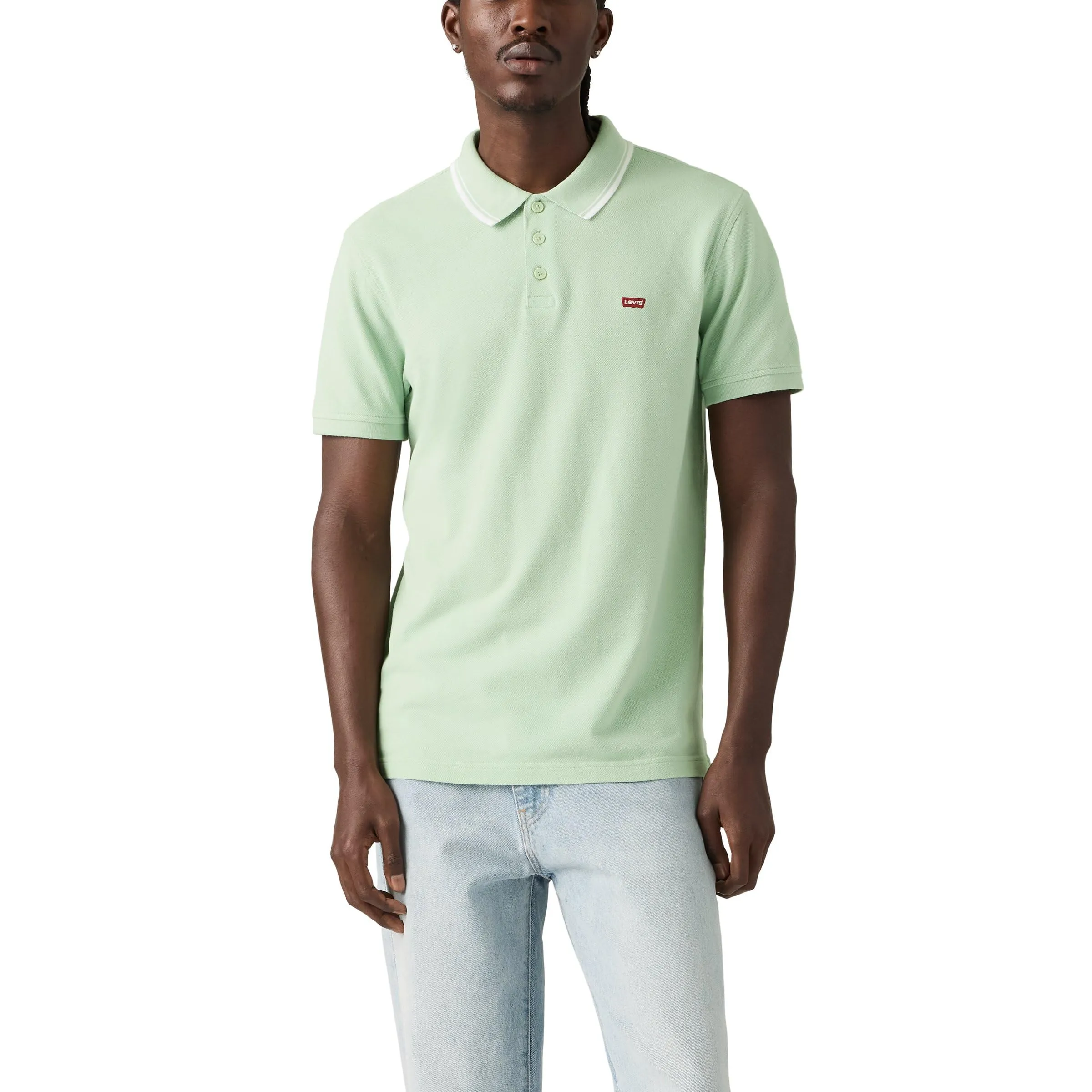 Levis HM Polo Wood Tipping Stripe Cameo - immagine 1