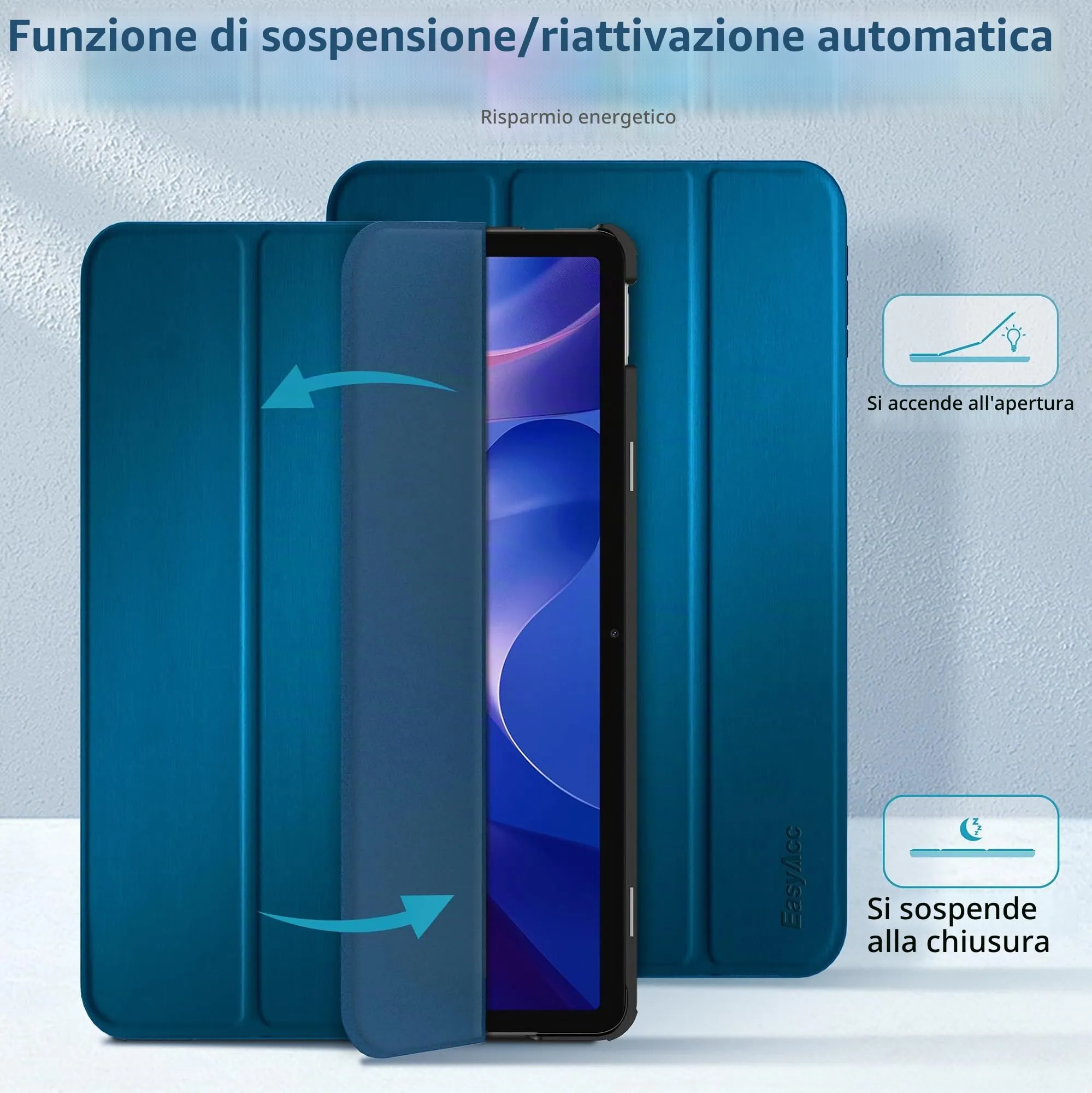 EasyAcc Custodia Cover Compatibile con Xiaomi Redmi Pad 2 11 Pollici - immagine 4