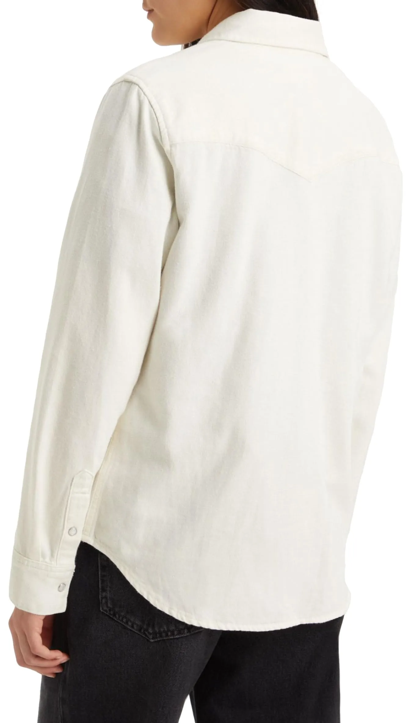 Levi's Iconic Western, Donna, Ecru Crew 4, XS - immagine 2