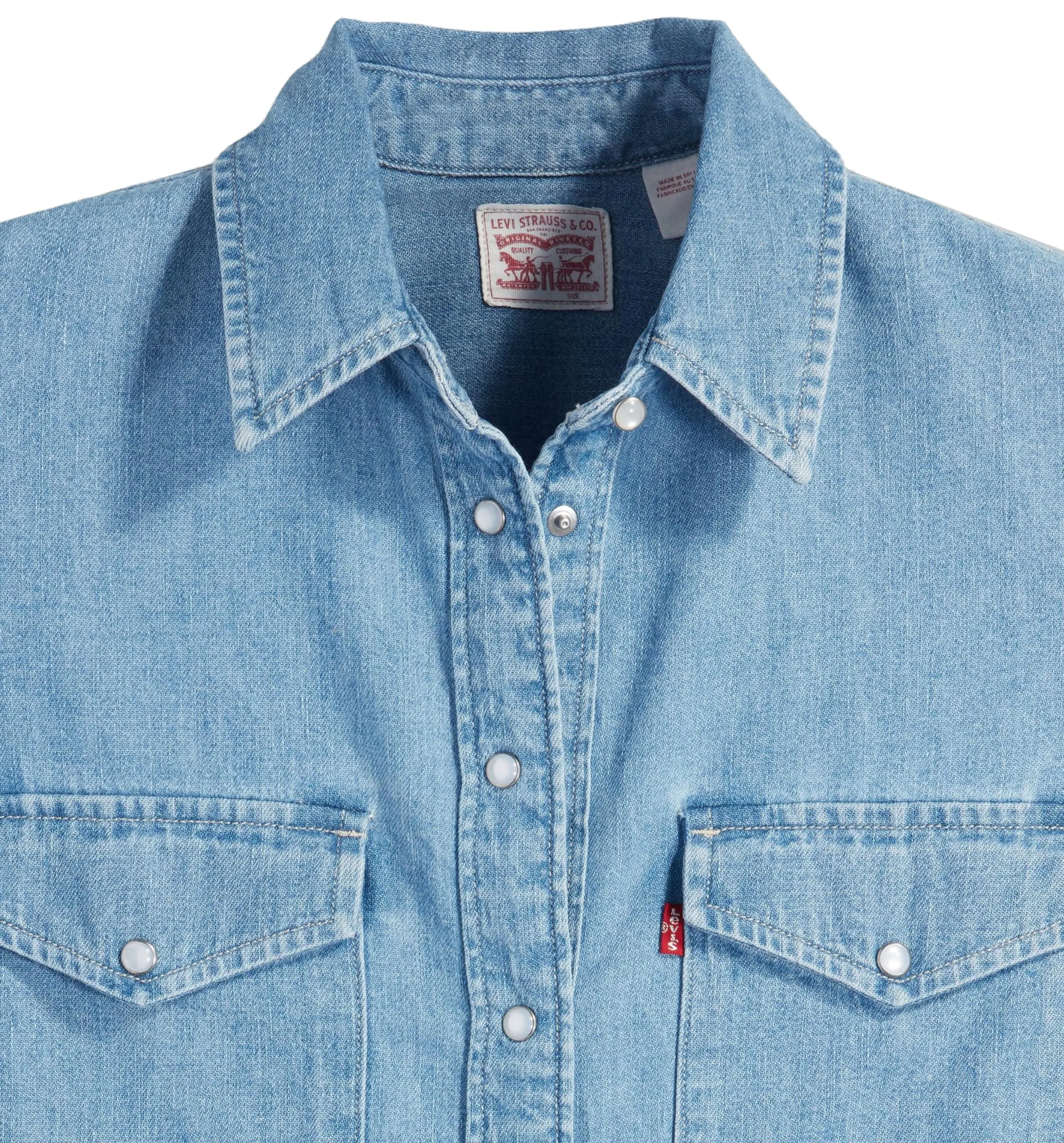 Levi's Iconic Western, Donna, Old 517 Blue, M - immagine 9
