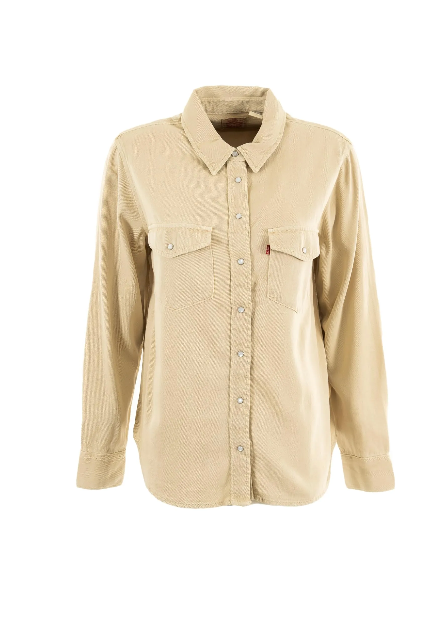 Levi's Iconic Western Spacey Brown Rice Top, Spacey Brown Rice To, S - immagine 5