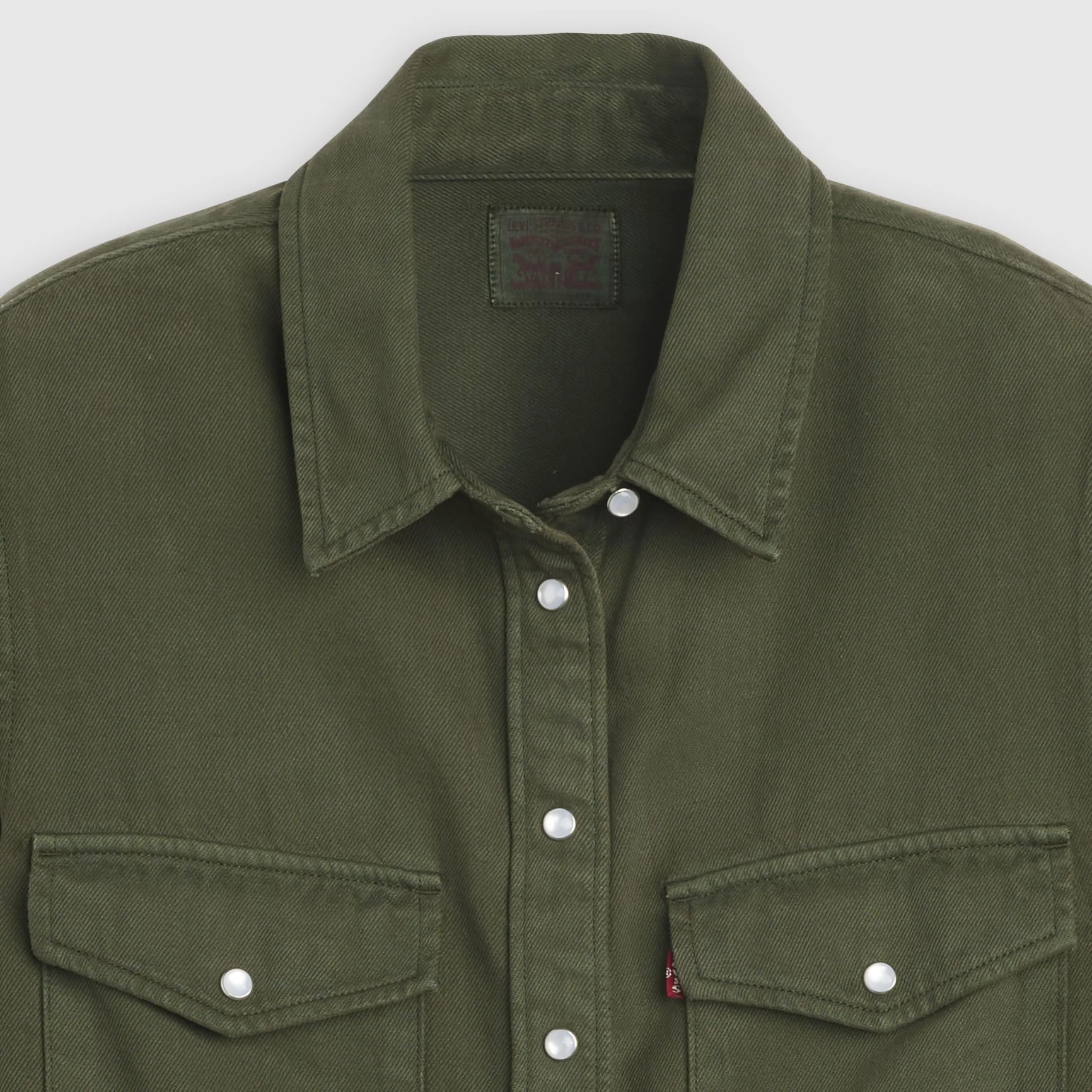 Levi's Iconic Western - Camicia a bottone basso, Deep Depths GD, M da donna - immagine 8