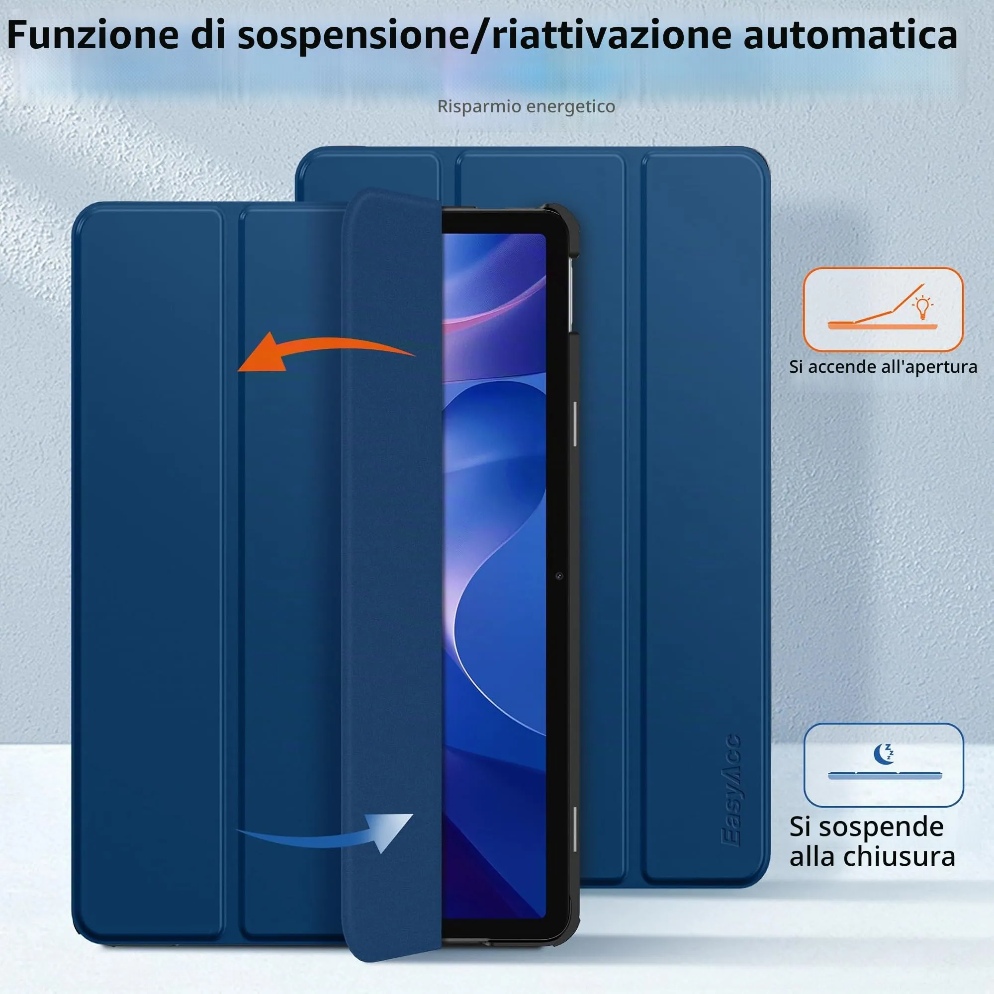 EasyAcc Custodia Cover Compatibile con Xiaomi Redmi Pad 2 11 Pollici - immagine 4