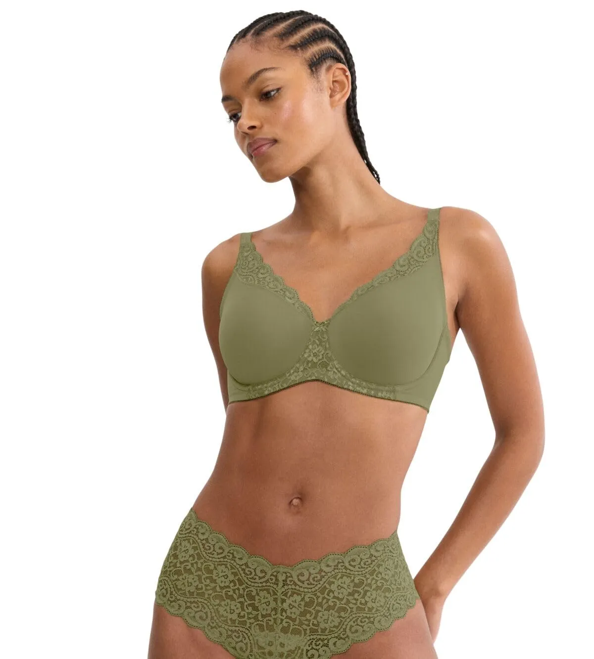 Triumph Amourette W01 Bra, Oliva Gold, 95D Donne - immagine 1