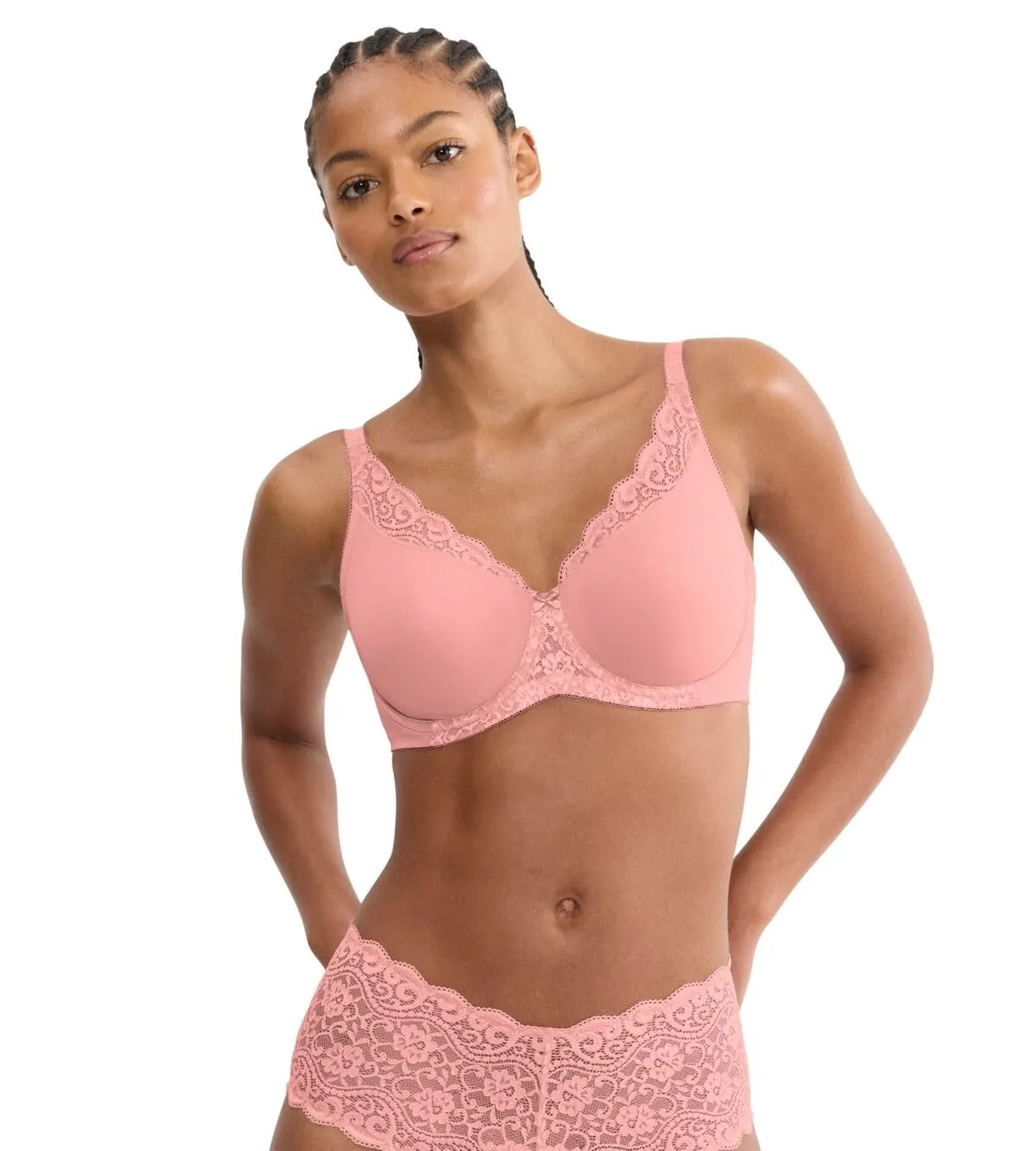 Triumph Amourette W01 Bra, Rosa Ciliegia, 7D Donna - immagine 1