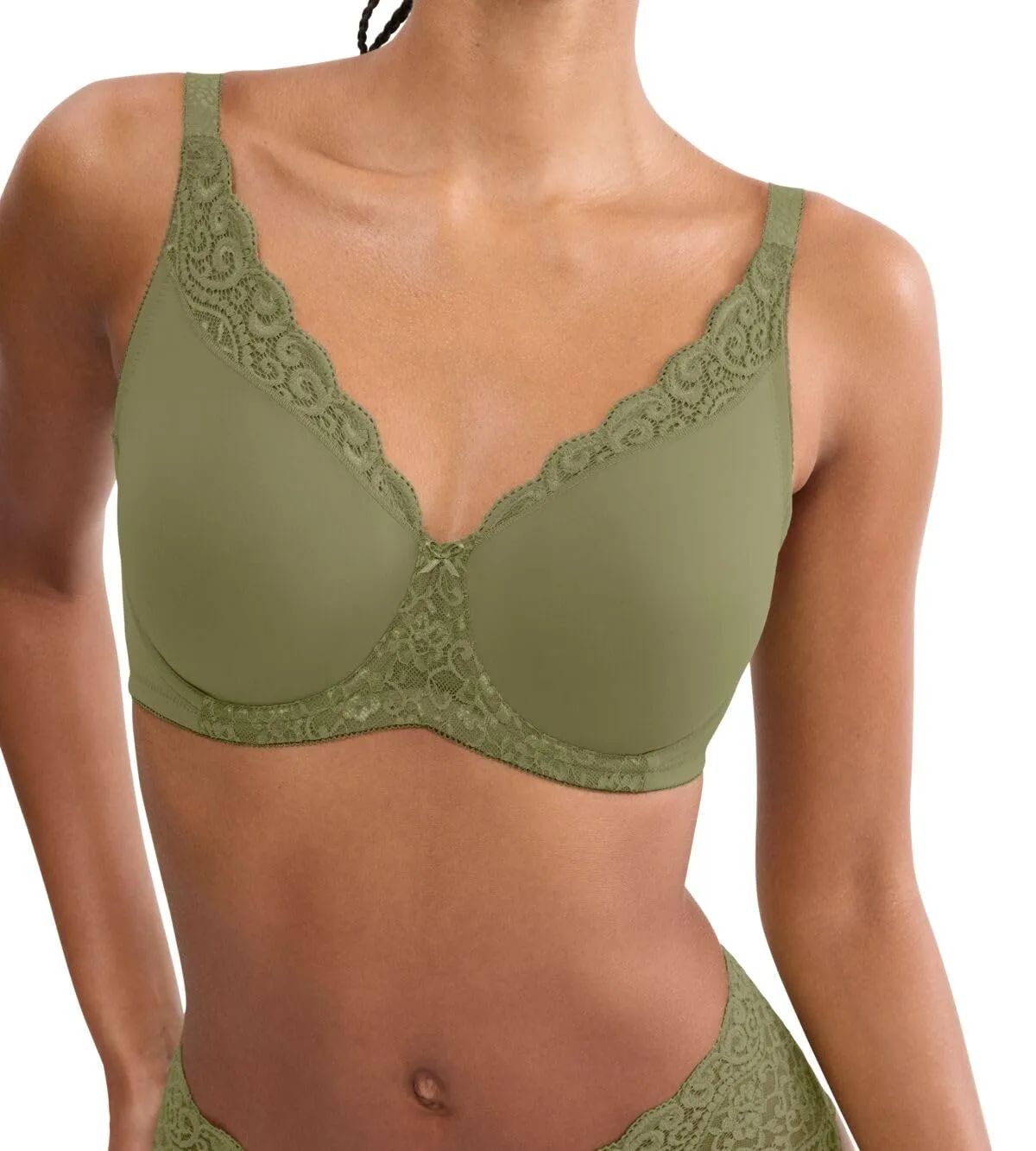 Triumph Amourette W01 Bra, Olive Gold, 5F Donna - immagine 2