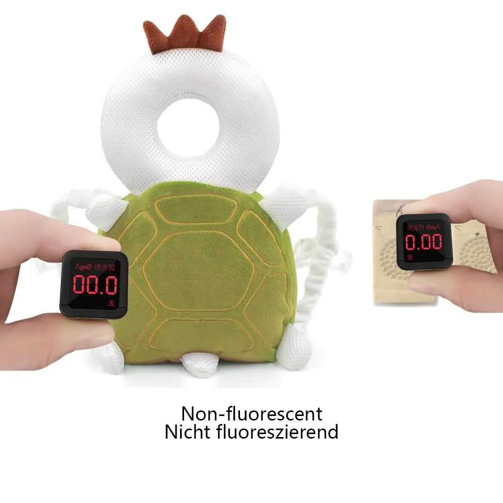 Furforstk protezione testa bambino con ginocchiere caschetto primi passi Traspirante casco neonato primi passi per gattonare e camminare, Regolabile (Tartaruga) Il bambino non resiste - immagine 7