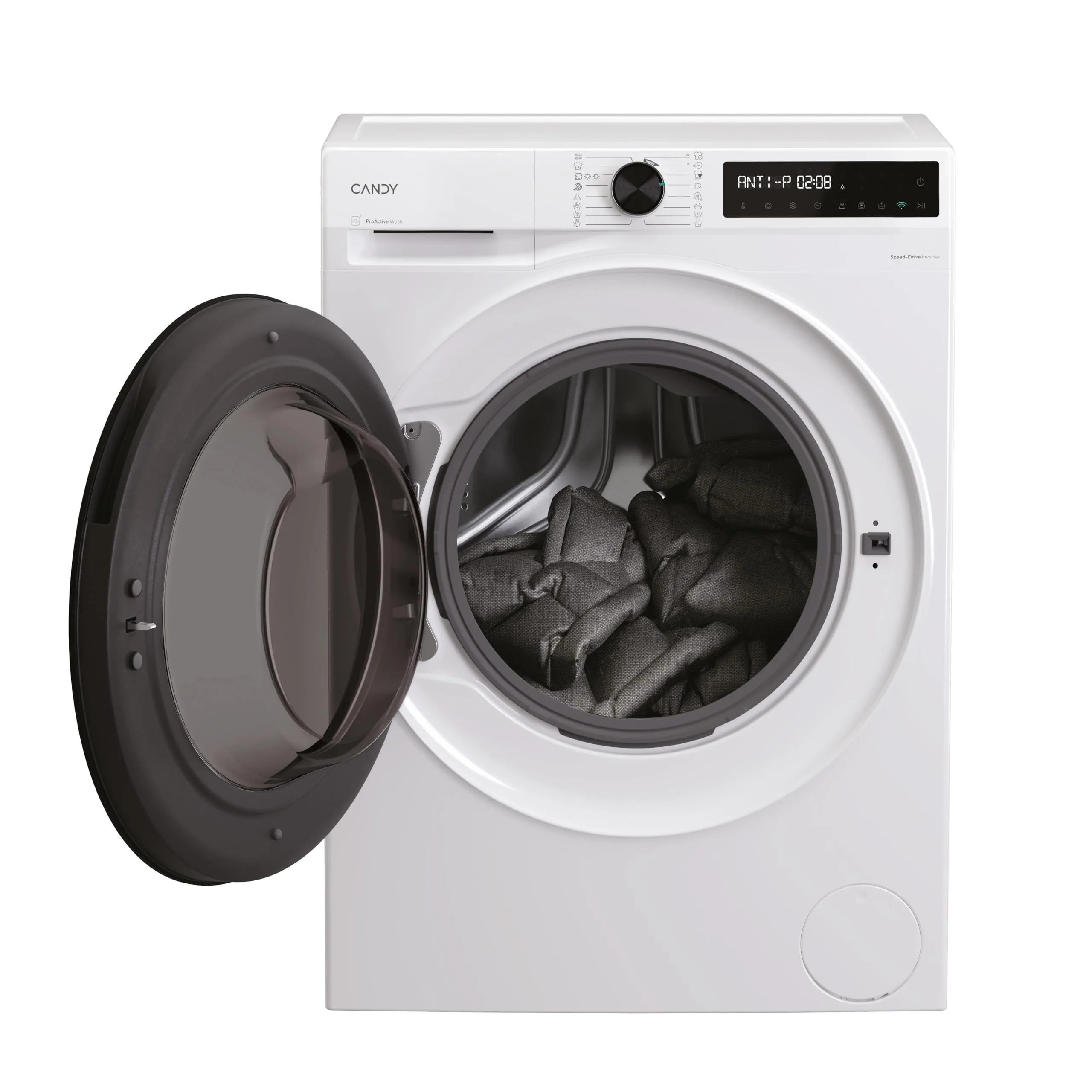 Candy ProWash&Dry 500 Lavasciuga 10+6 Kg, 1600 Giri, Classe D, Bianca - immagine 2