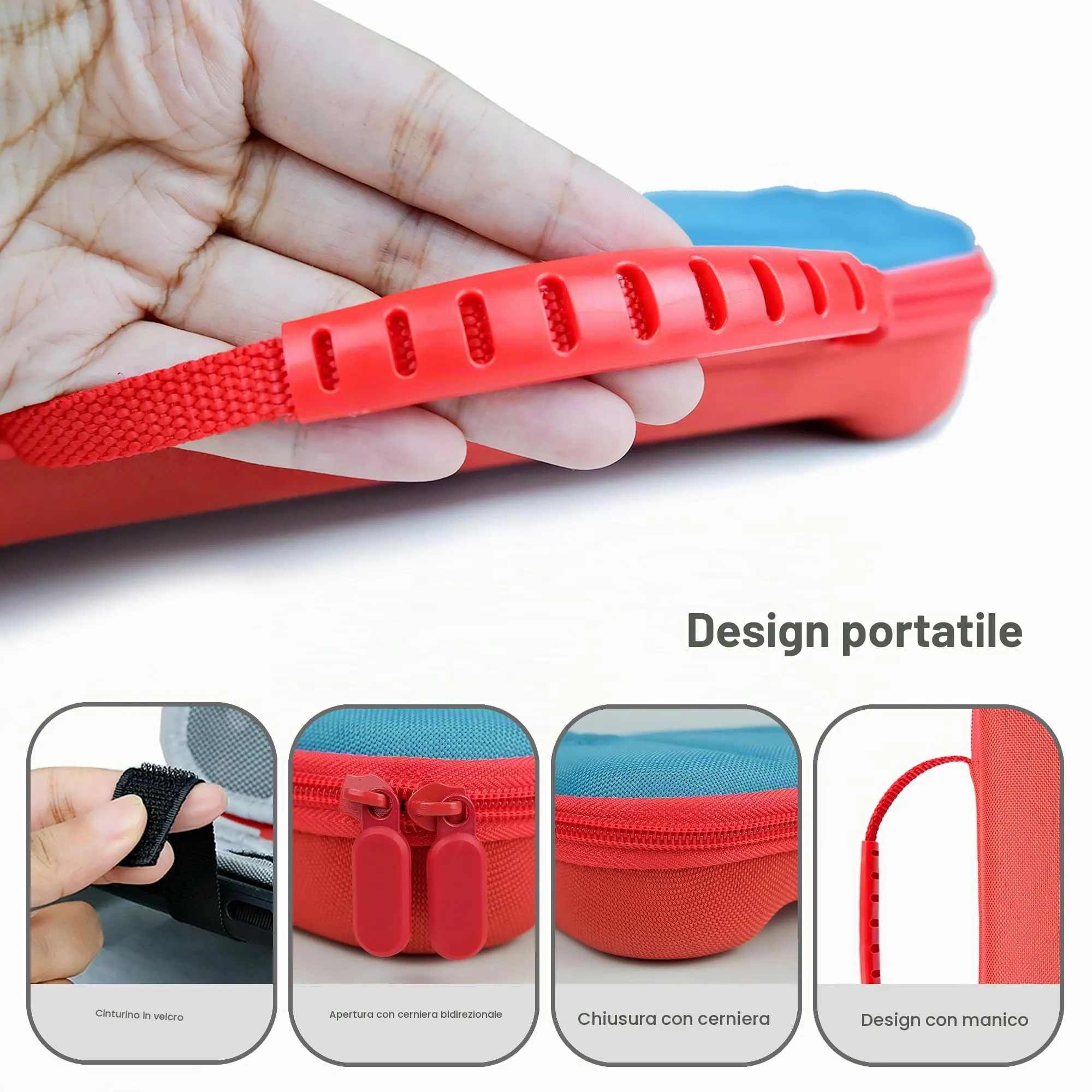 Lemxiee Custodia rigida per Nintendo Switch 2 Cover Accessori con [2 Pezzi] Pellicola Vetro Temperato Protettiva Case - immagine 2