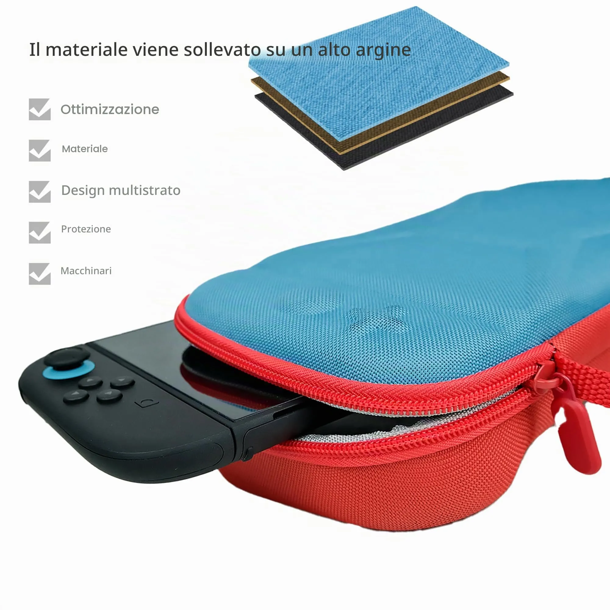 Lemxiee Custodia rigida per Nintendo Switch 2 Cover Accessori con [2 Pezzi] Pellicola Vetro Temperato Protettiva Case - immagine 4