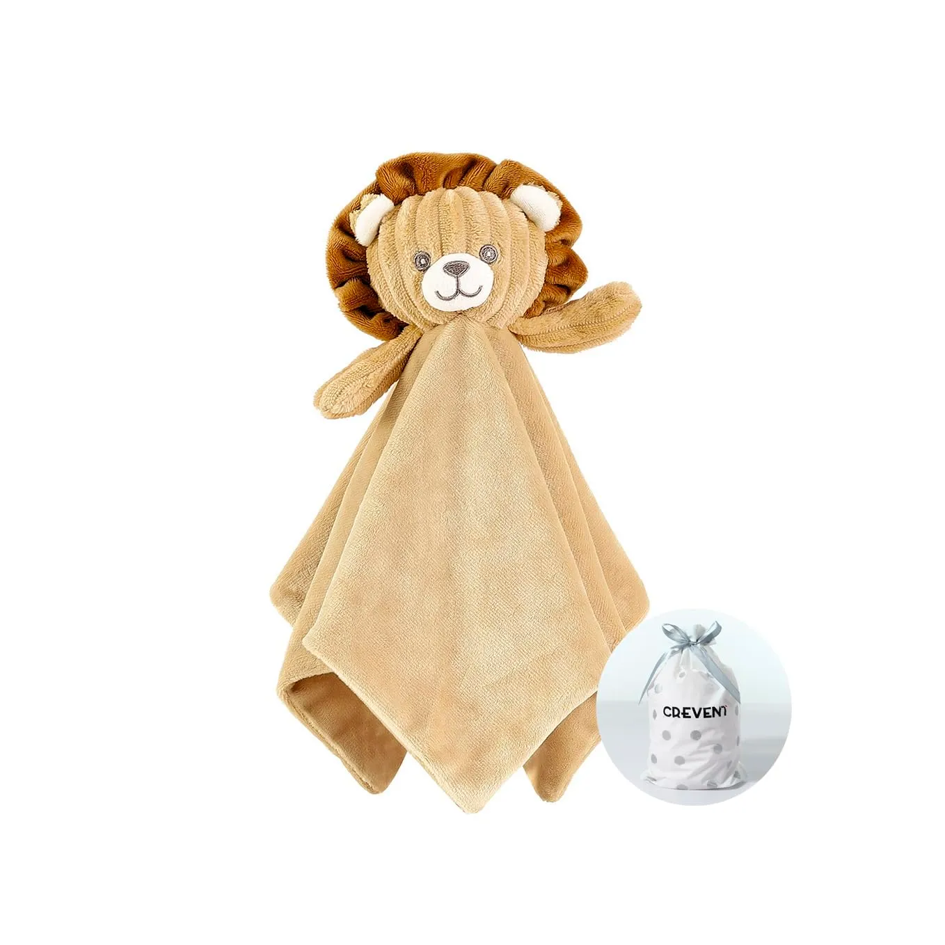 CREVENT Morbida coperta di peluche per bambini e bambine, compleanno (leone) - immagine 1