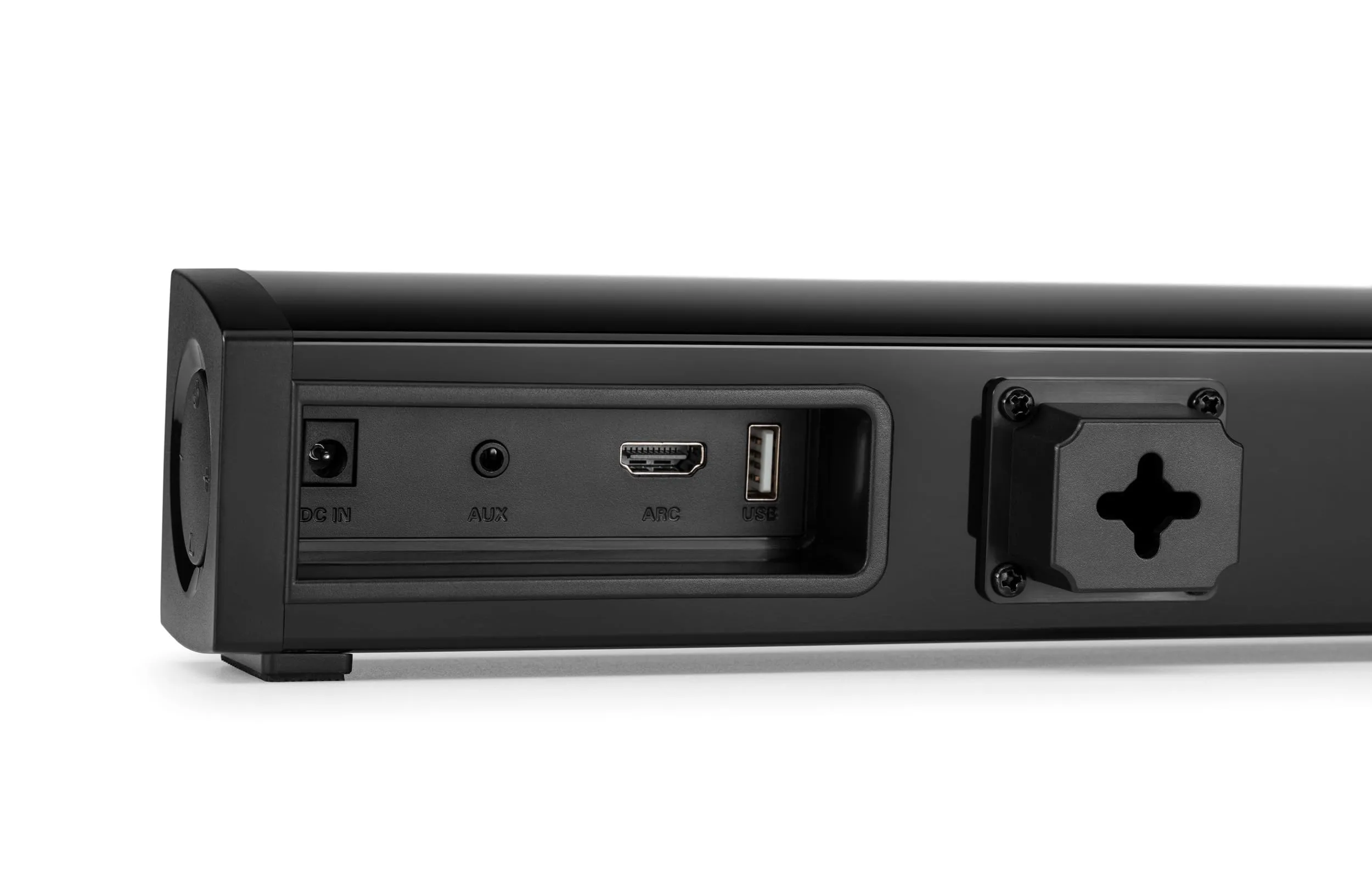TELE System Soundbar TS5430W SONIC 30W Bluetooth 5.0, 12V con HDMI ARC, AUX, USB, per TV e Camper – Audio Potente, Design Compatto, Cavo Auto Incluso, Lettore Multimediale, Telecomando - immagine 4