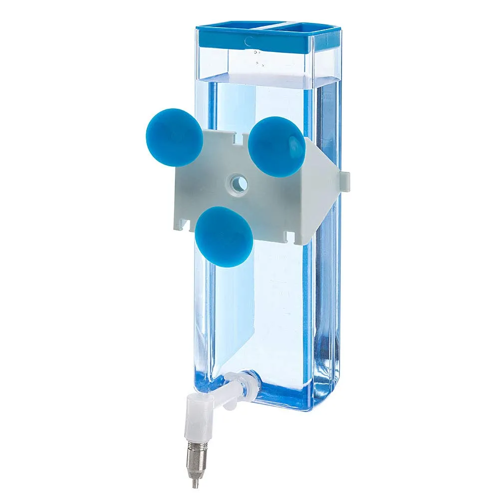 Ferplast Beverino per Conigli SIPPY L, Bottiglia per l'Acqua Capacità 600 cc, Sistema di fissaggio su rete metallica o superfici lisce 10,5 x 9 x h 24 cm - 0,6 L - immagine 5