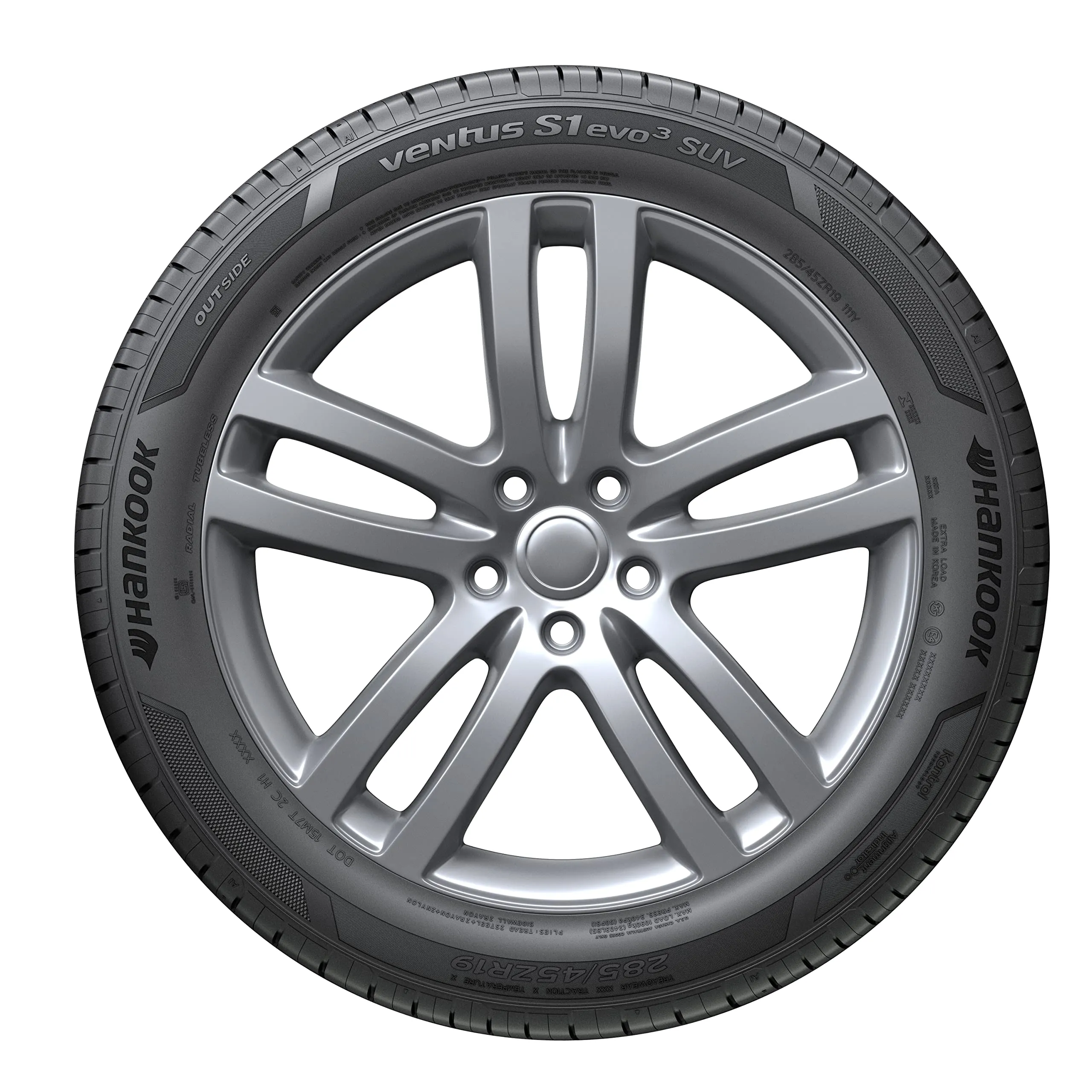 Hankook 75618 Pneumatico 285/40 Zr21 109Y Ventus S1 Evo 3 Suv K127A Xl N0, Porsche - immagine 3
