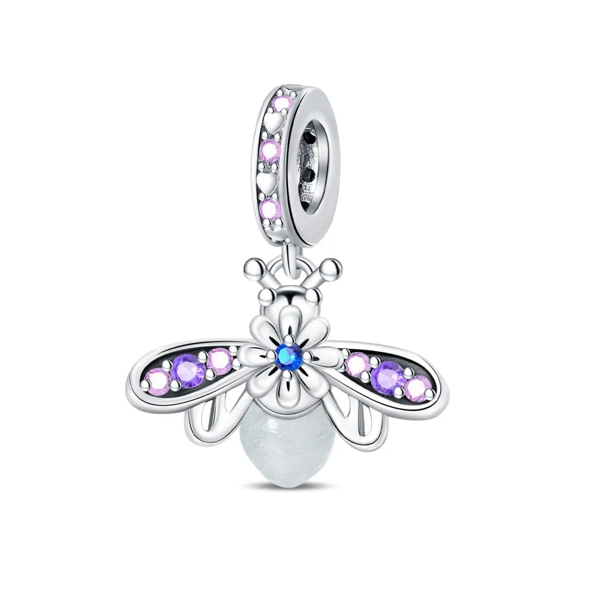 LNQOBU Charm Camaleón Sterling 925 Bead da Donna for Bracciali e Collane - immagine 1