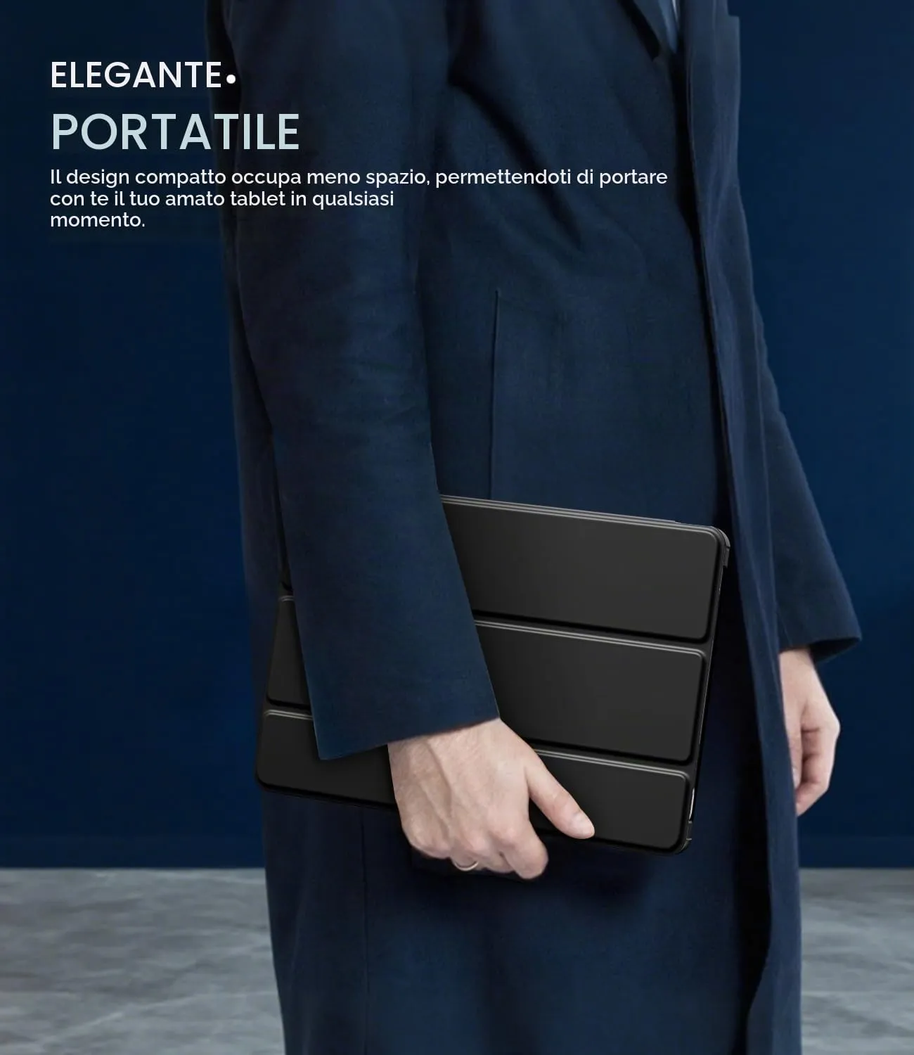 TiMOVO Cover per Xiaomi Redmi Pad 2 11 Pollici 2025, Nero - immagine 6