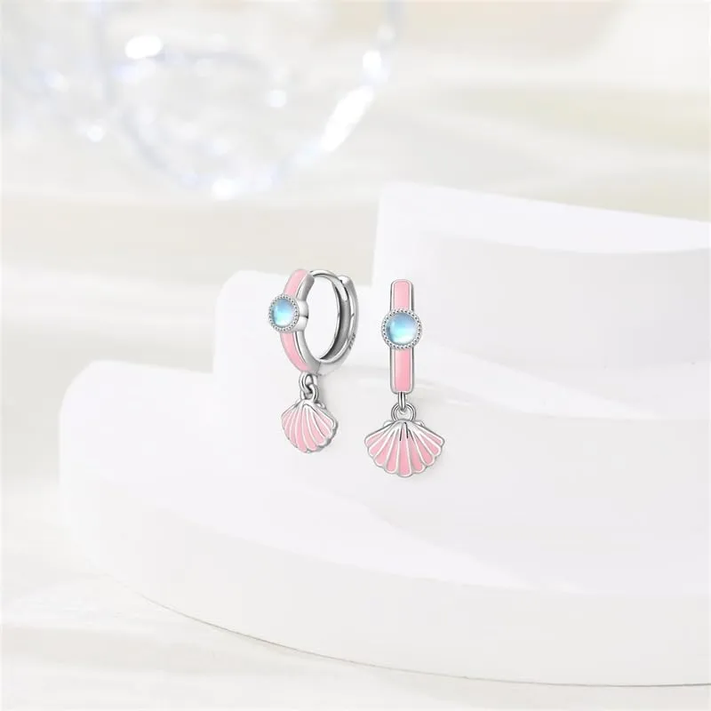QIKAOLA S925 Orecchini in argento da donna Orecchini a cerchio ipoallergenici Orecchini Huggie con zirconia cubica - immagine 4