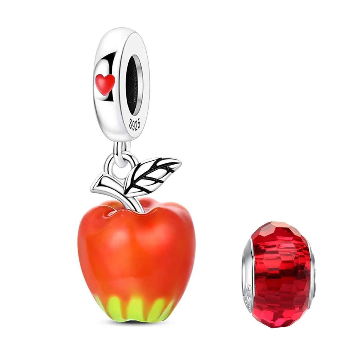 LNQOBU Charms Colgante Camaleón Charm Donna Argento Sterling 925Bead Charme da Donna per Bracciali e Collane - immagine 1