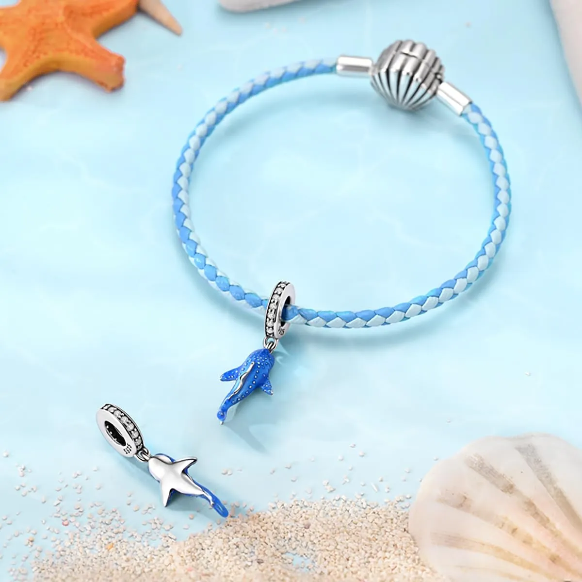 LNQOBU Charms Colgante Camaleón Charm Donna Argento Sterling 925Bead Charme da Donna per Bracciali e Collane - immagine 3