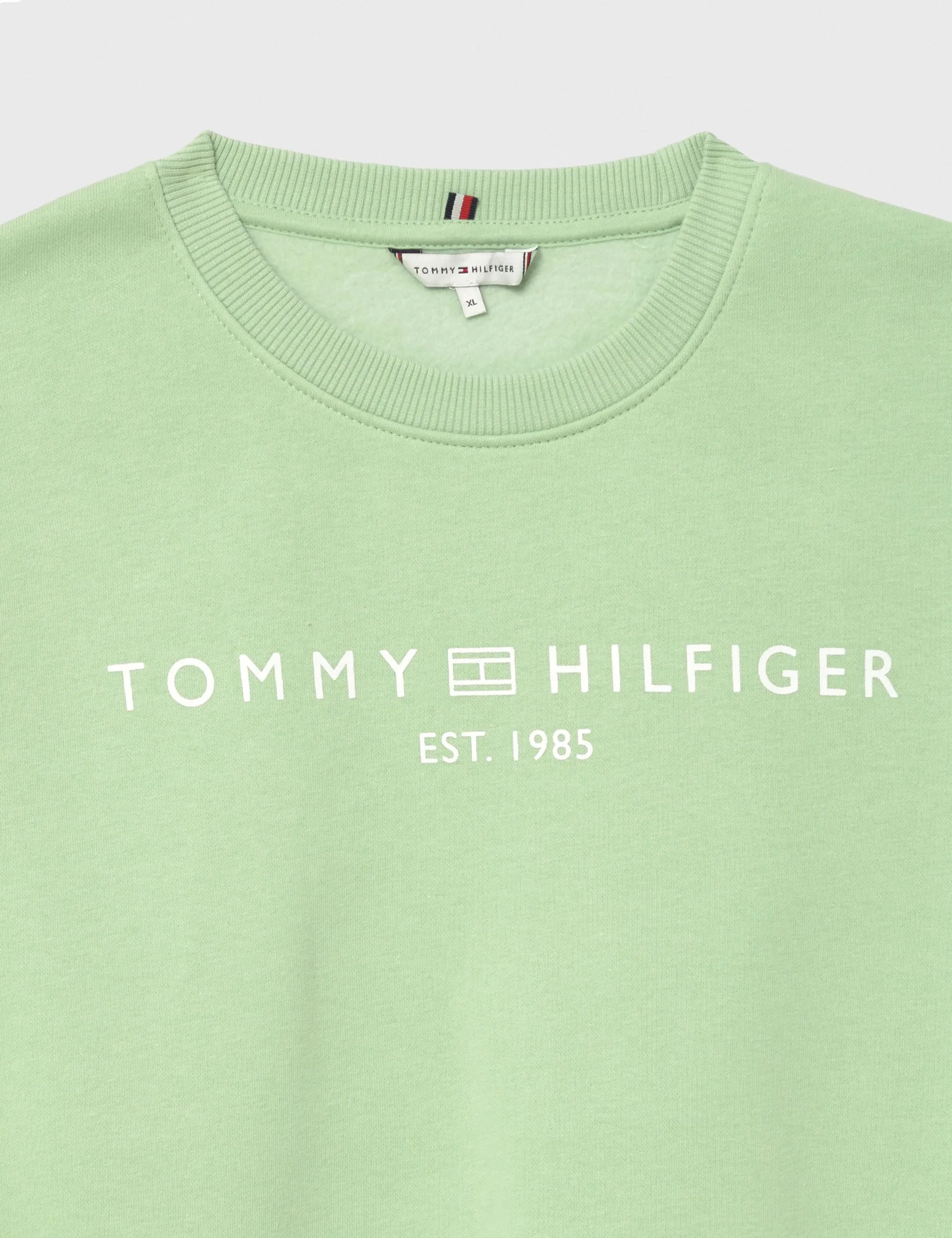 Tommy Hilfiger Donna Corp Logo Mdrn Swtsrt Ww0Ww47831, Verde, XXS - immagine 2