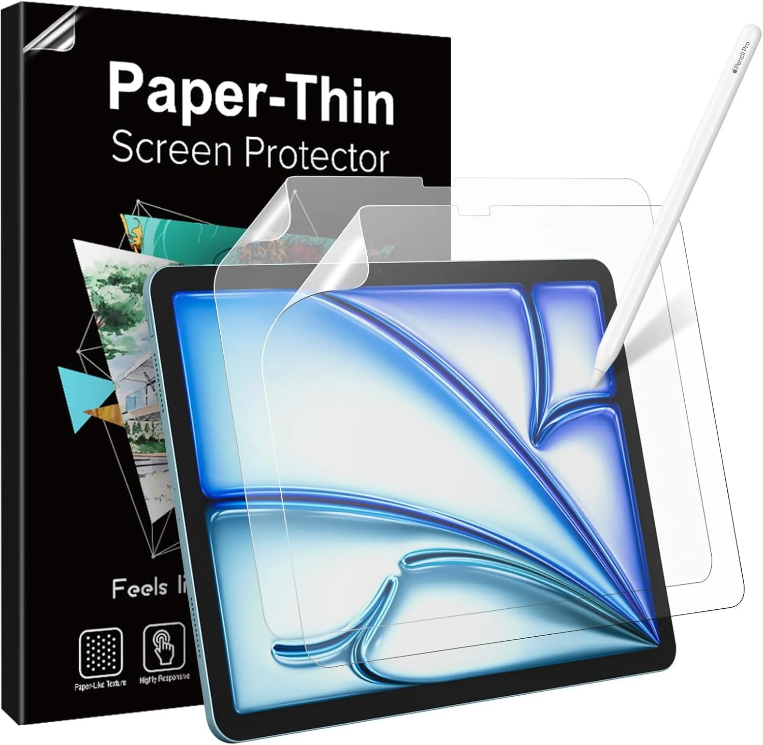 TiMOVO 2 Pezzi Pellicola Protettiva per iPad Air 13 Pollici M4/M3/M2 - immagine 1