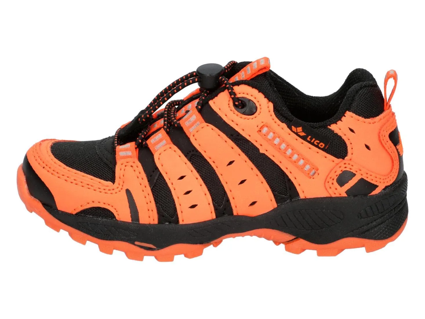 Lico Scarpe da Trekking Unisex per Bambini, Fremont, Nero/Arancione, 30 EU - immagine 2