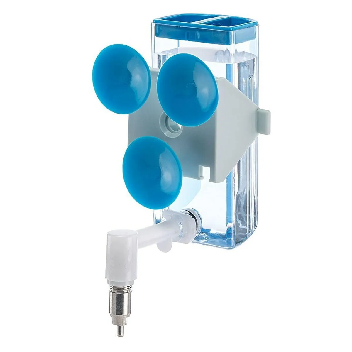 Ferplast Beverino per Criceti, Topolini e Gerbilli SIPPY S, Bottiglia per l'Acqua Capacità 100 cc, Sistema di fissaggio su rete metallica o superfici lisce 8,5 x 6,5 x h 15 cm - 0,1 L - immagine 3