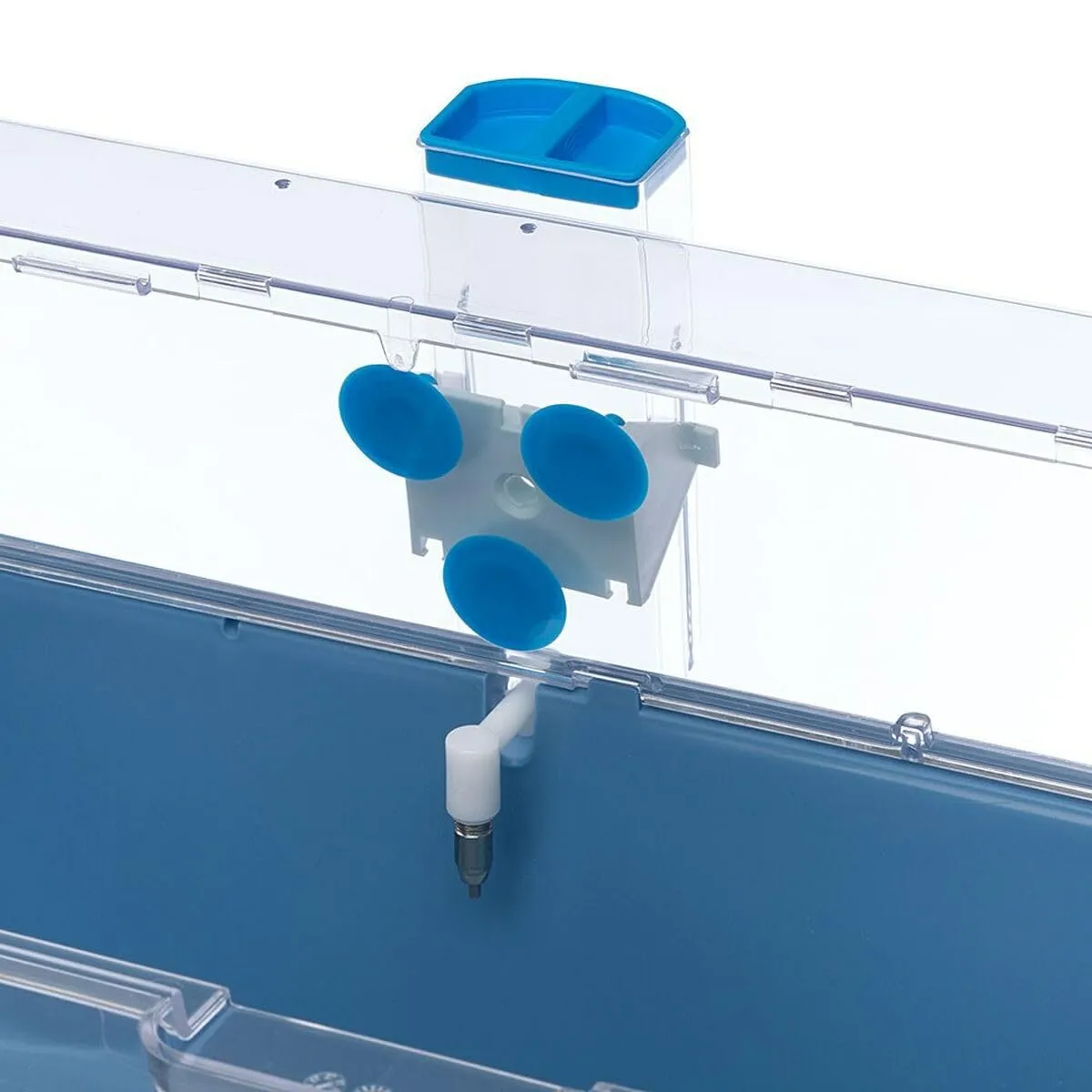 Ferplast Beverino per Criceti, Topolini e Gerbilli SIPPY S, Bottiglia per l'Acqua Capacità 100 cc, Sistema di fissaggio su rete metallica o superfici lisce 8,5 x 6,5 x h 15 cm - 0,1 L - immagine 4
