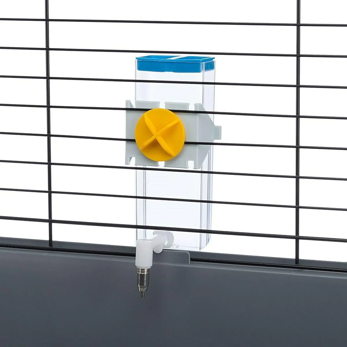 Ferplast Beverino per Criceti, Topolini e Gerbilli SIPPY S, Bottiglia per l'Acqua Capacità 100 cc, Sistema di fissaggio su rete metallica o superfici lisce 8,5 x 6,5 x h 15 cm - 0,1 L - immagine 5