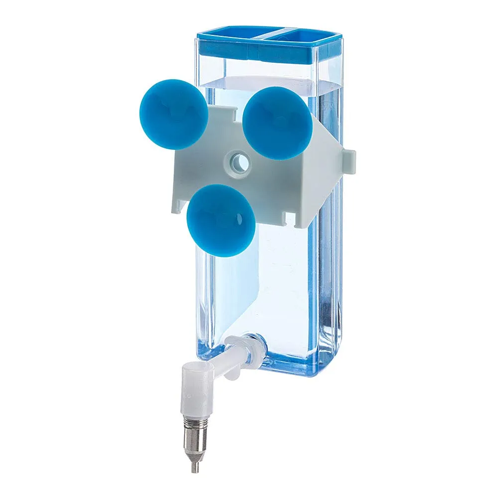 Ferplast Beverino per Porcellini d'India SIPPY M, Bottiglia per l'Acqua Capacità 300 cc, Sistema di fissaggio su rete metallica o superfici lisce 9,5 x 8 x h 20 cm - 0,3 L - immagine 6