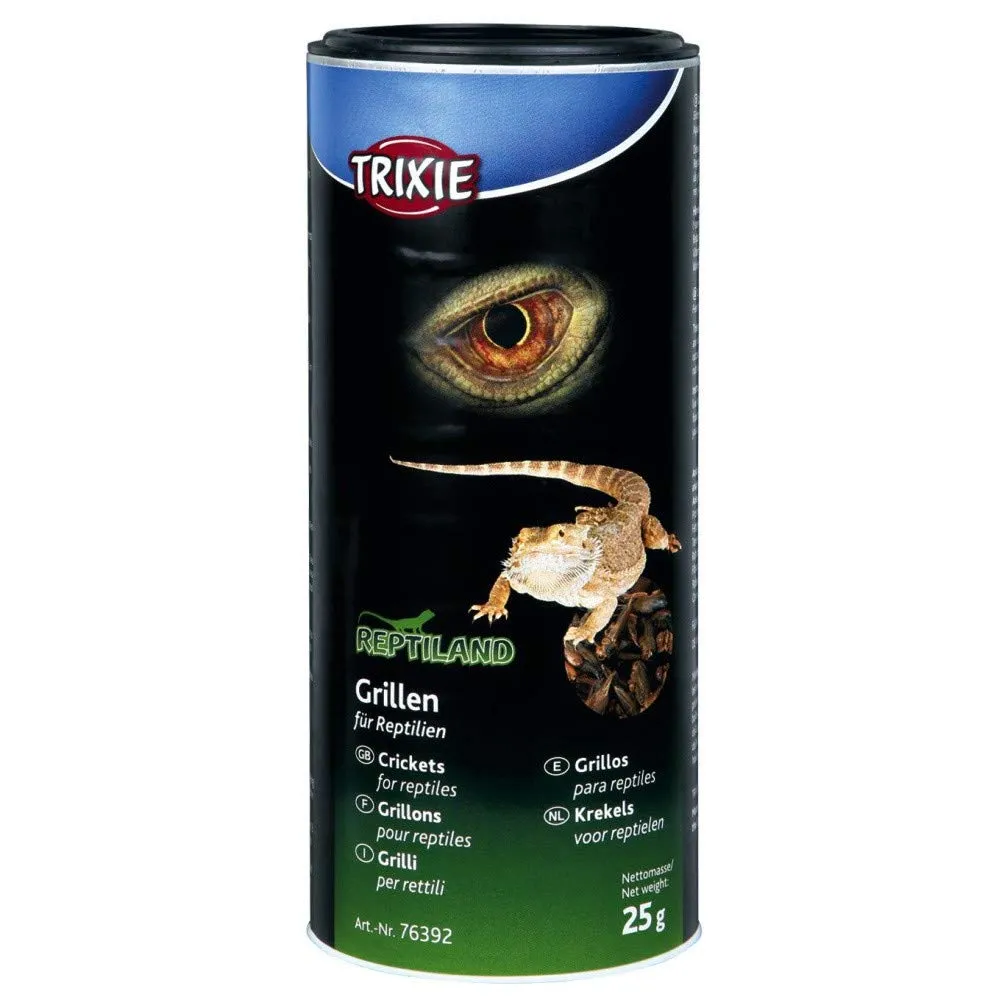 Trixie Ricco di pRo Barbecue Essiccato Grilli per Rettili, 25 g - immagine 3