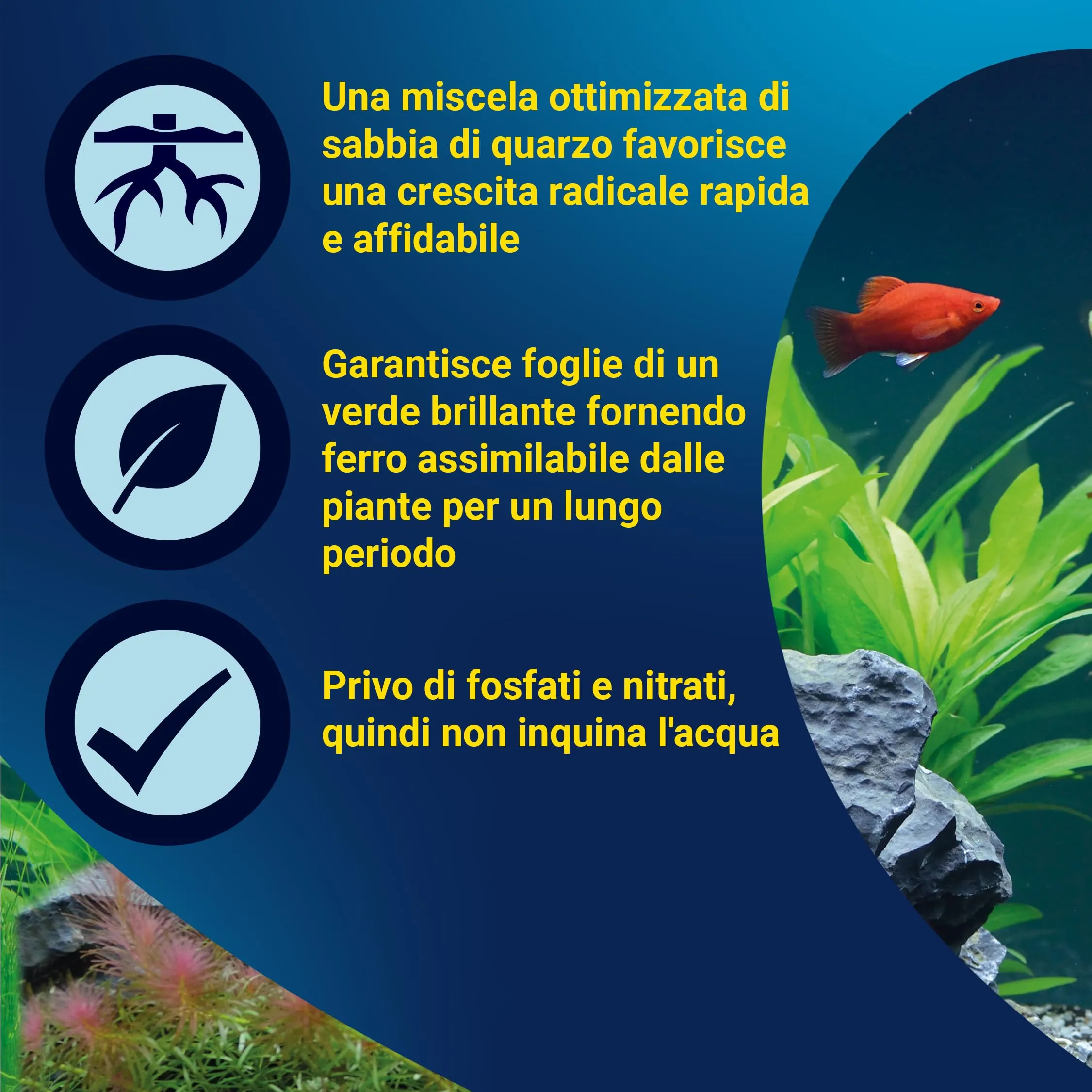 Tetra Complete Substrate - Fondo fertilizzante per acquari, 2.5 kg - immagine 5