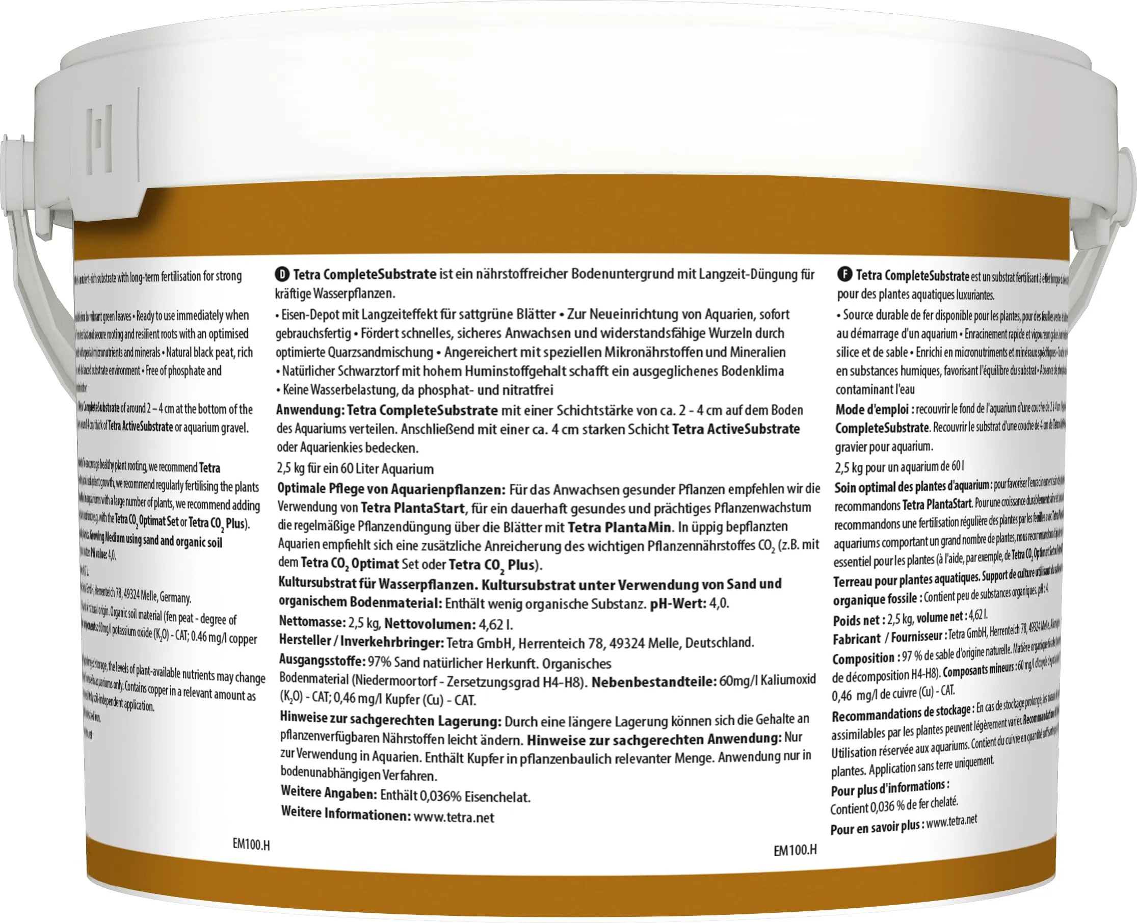 Tetra Complete Substrate - Fondo fertilizzante per acquari, 2.5 kg - immagine 13