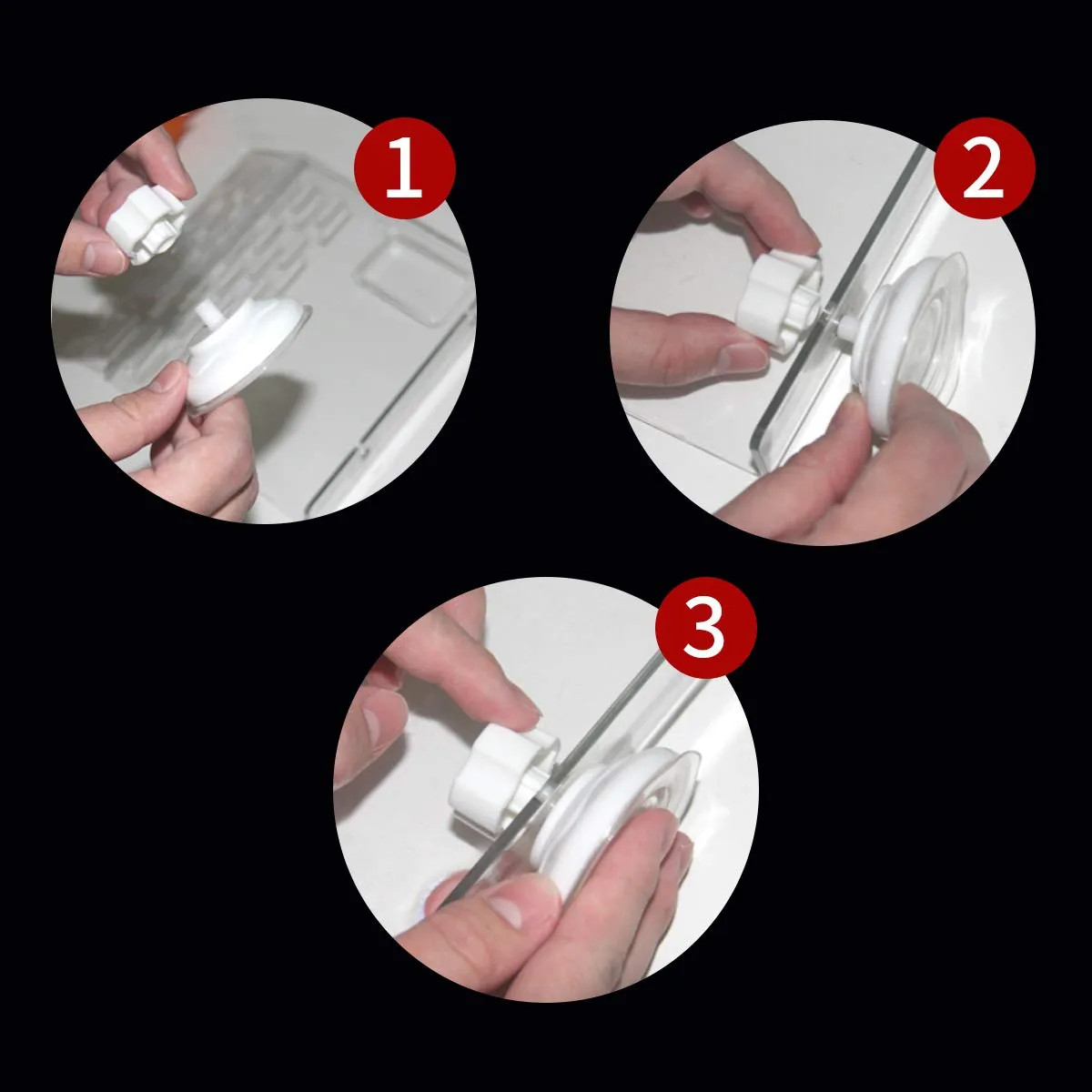 Cosyall Piattaforma a tartaruga, Piattaforma di riposo - Trasparente - immagine 6