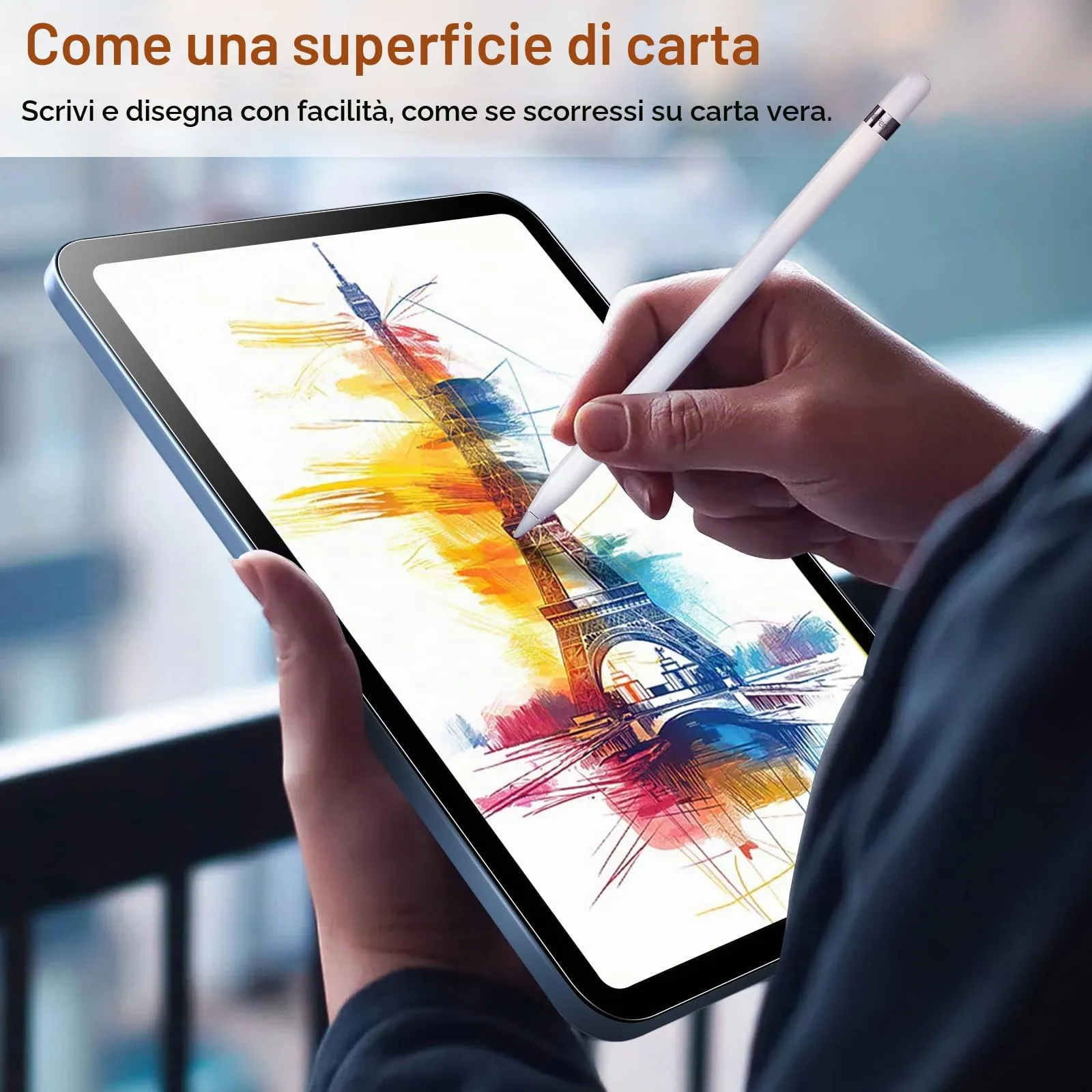 TiMOVO 2 Pezzi Pellicola Protettiva per iPad (A16) 11/10 Generazione - immagine 3
