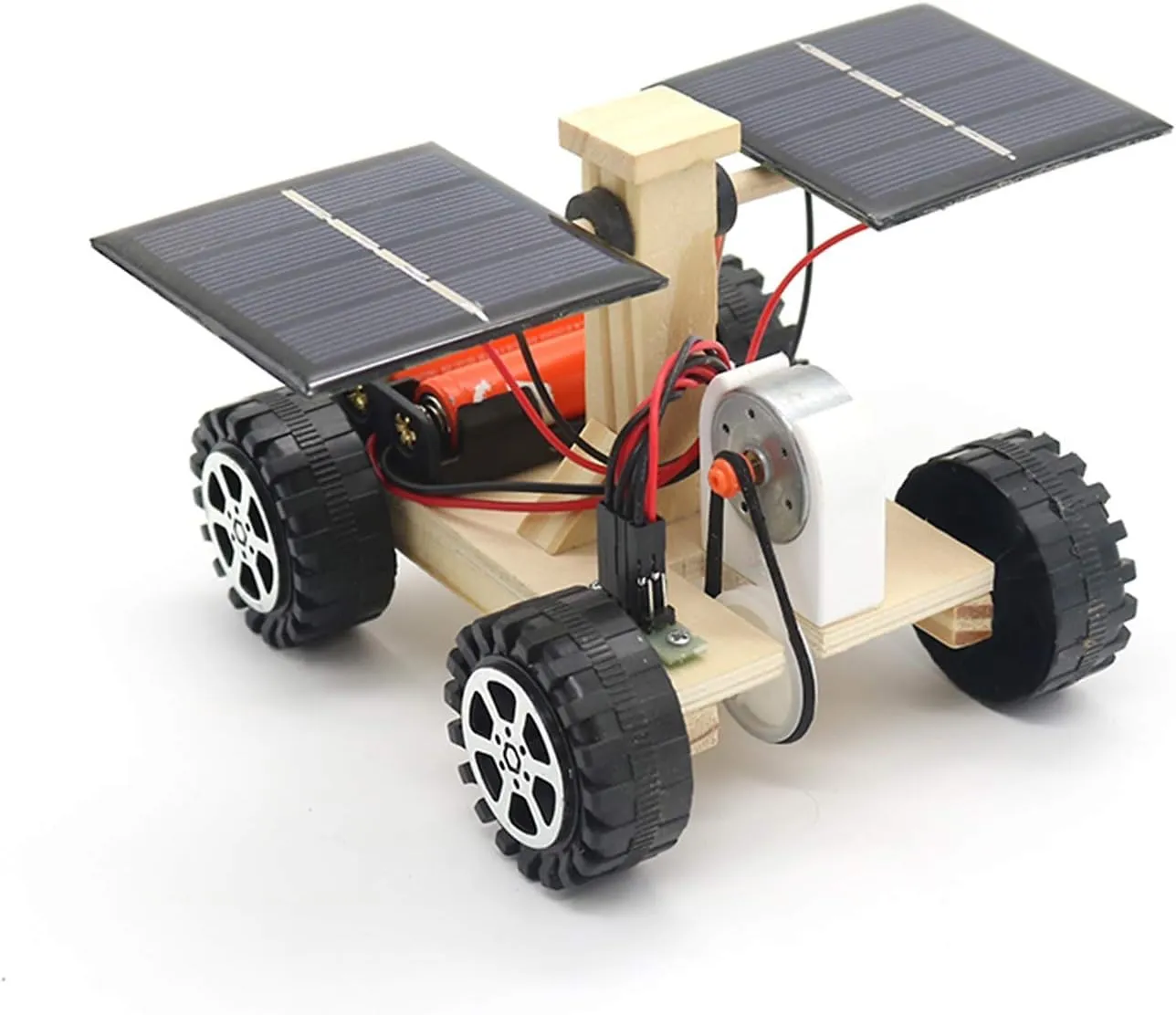RUNCCI-YUN 5 Set kit motori dc,1.5V-3V-4.5V-6V-9V Mini Motori6500 RPM Per Esperimento DIY Fisica Educativa Fai Da Te - immagine 4