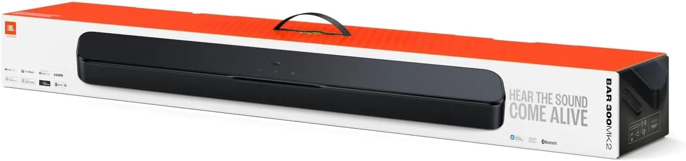 JBL Bar 300 MK2, Soundbar Bluetooth All-in-One a 5.0 Canali per TV, Nero - immagine 12