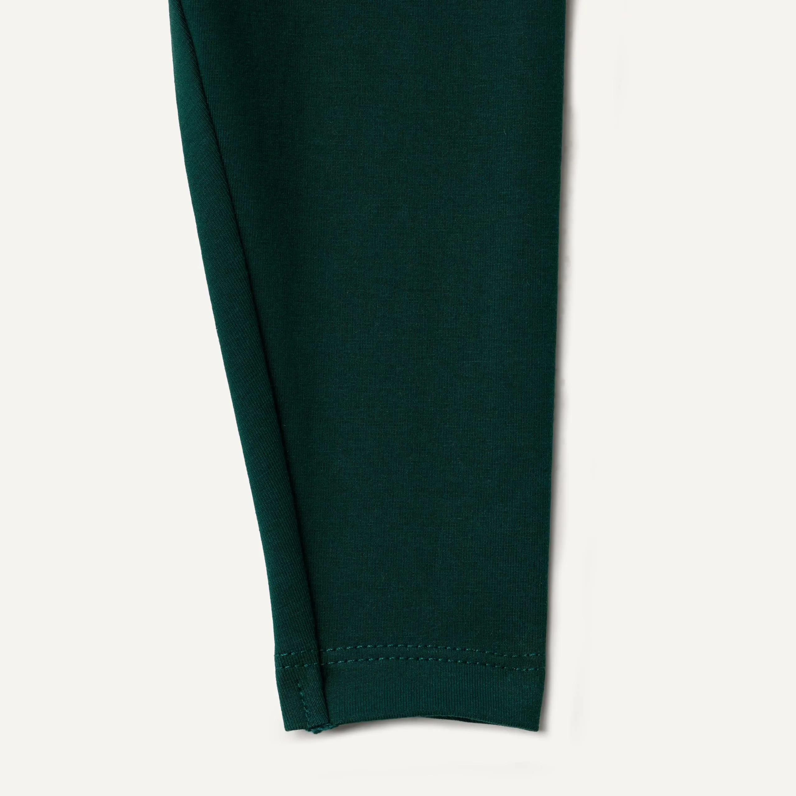 Amazon Essentials x Sofia Grainge Leggings alla Caviglia Traspiranti in Cotone Unisex - Bimbi 0-24, Confezione da 3, Pecore/Righe/Verde Scuro, 6-9 mesi - immagine 3