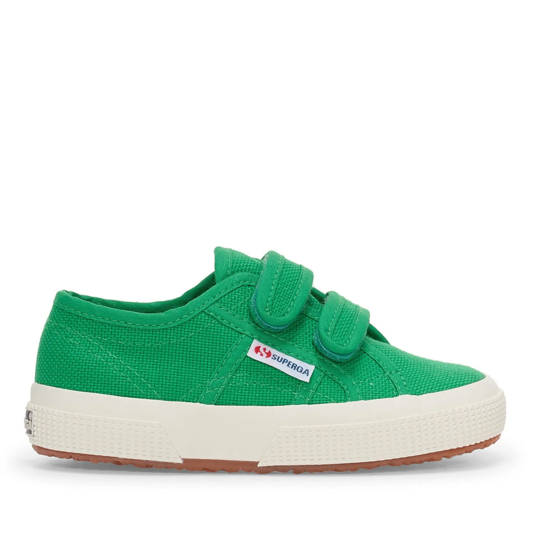 Superga - Sneaker per bambini 2750 Jstrap (27,5 EU) (grigio-verde scuro/Avorio) - immagine 1