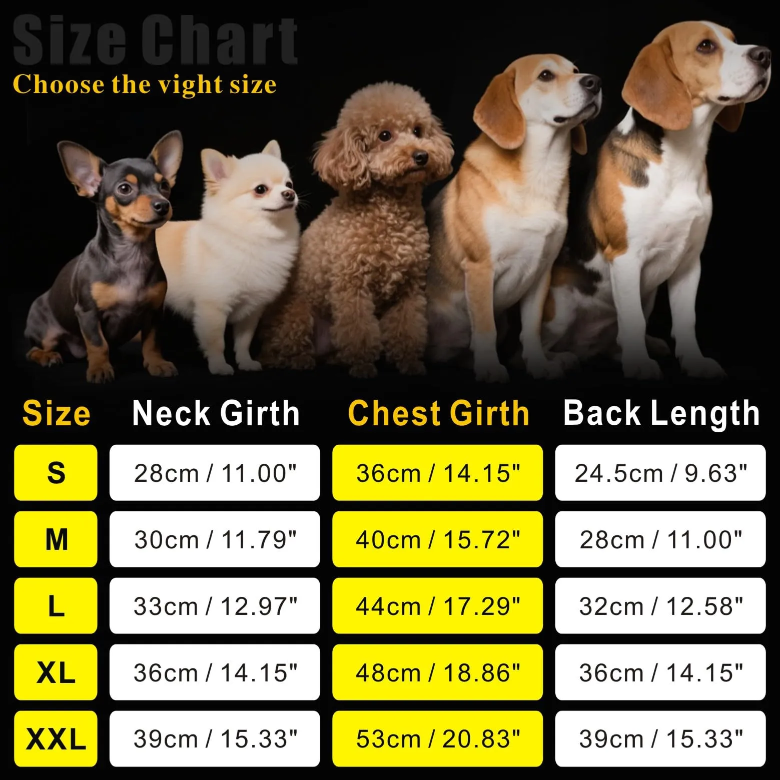 Oslueidy Giubbotti invernali per cani,Cappotti caldi per cani Vestiti per cani Abbigliamento per cani Gilet impermeabile per cuccioli con pettorina per cani di piccola taglia media - immagine 2