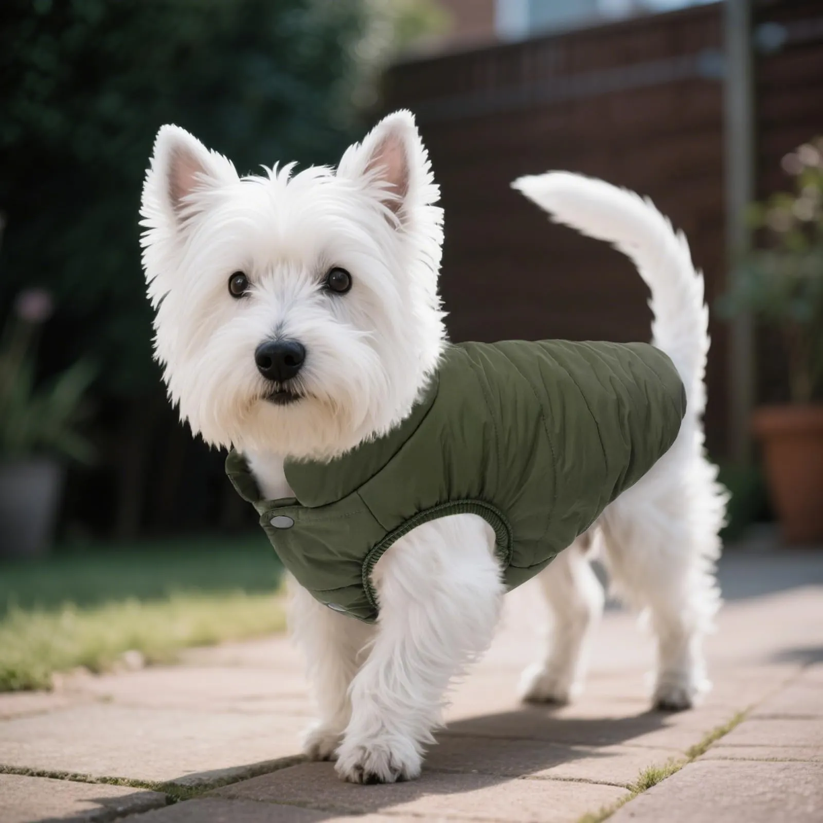 ASENKU Cappotto per Cane Grande Inverno impermeabile XL, Fodera Calda, Apertura Guinzaglio, Giacca Cane Invernale per Border Collie Husky Samoiedo, Uscite Esterne Sulla Neve Tutto l'anno - immagine 7