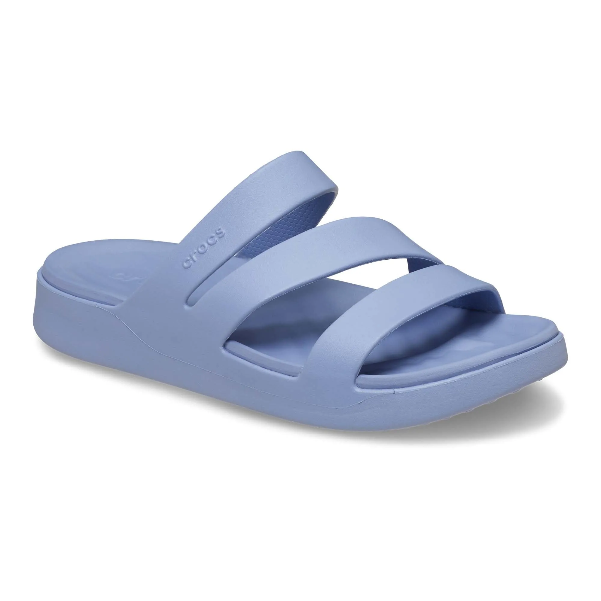 Crocs Sandali da donna Getaway con cinturino, Blue Haze, 11 - immagine 6